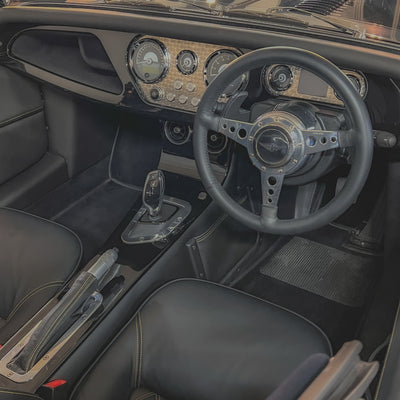 SOLD - Morgan Plus Six Shadow - Mythos Black Pearlescent