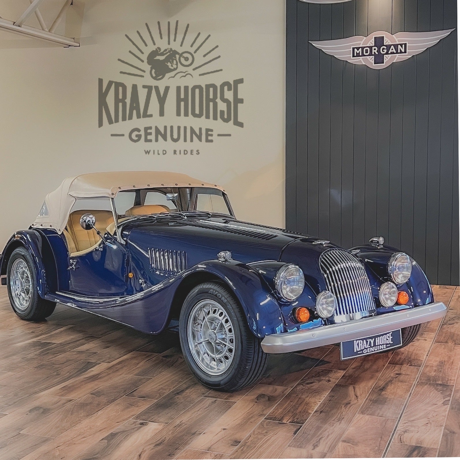 SOLD - Morgan Plus 8 3.9 V8 - Iris Blue Metallic