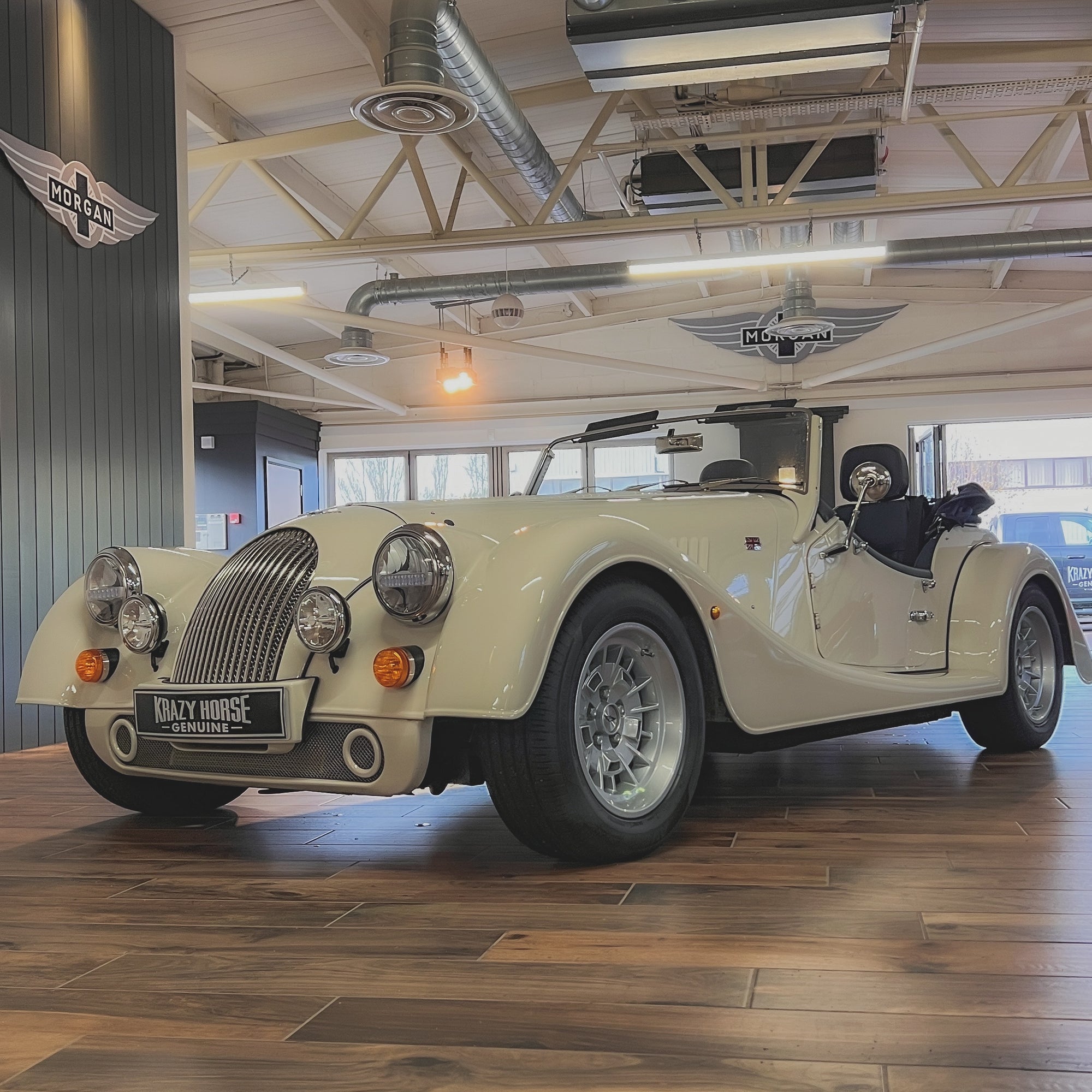 Morgan Plus Four - Morgan Heron Grey