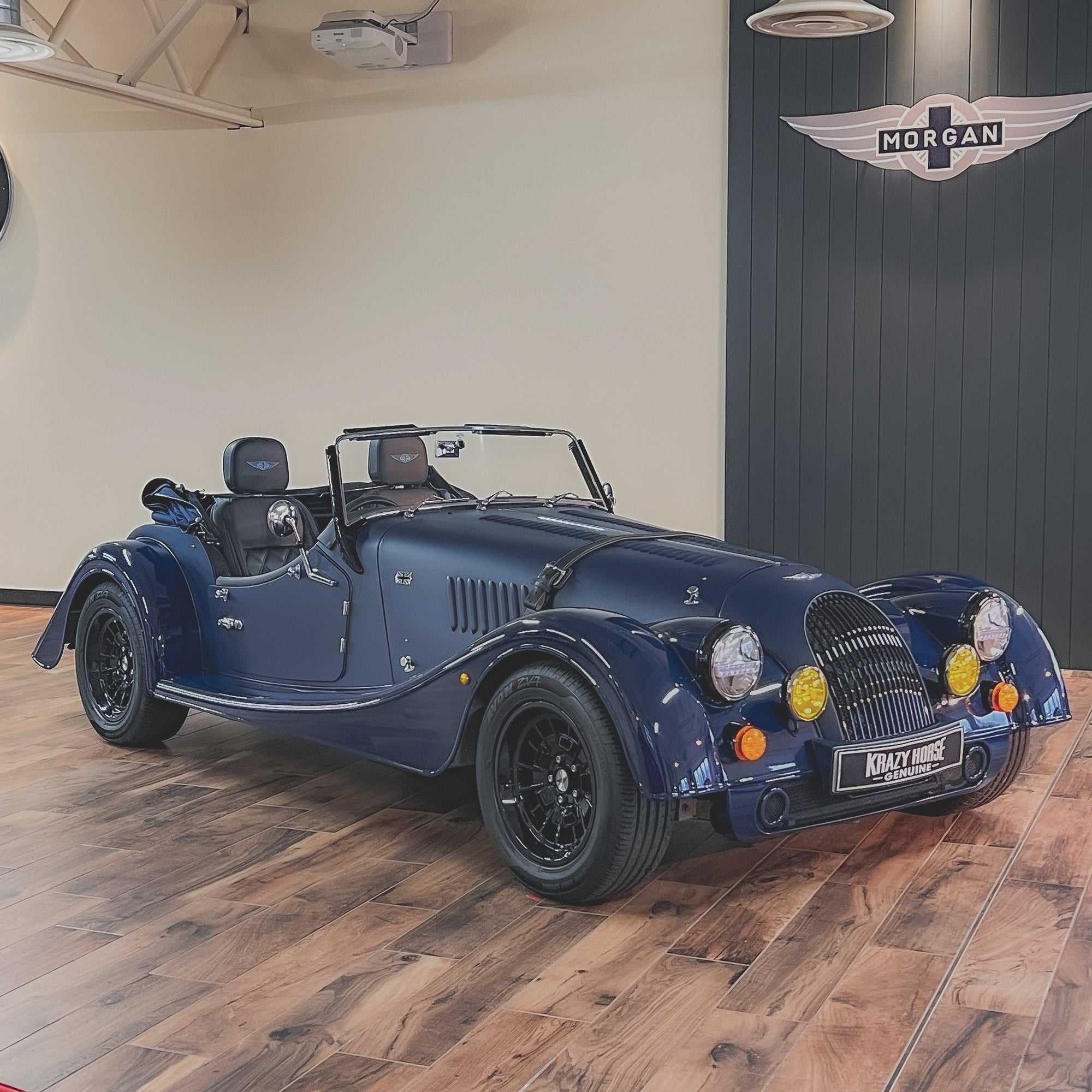 Morgan Plus Four - Sports Blue