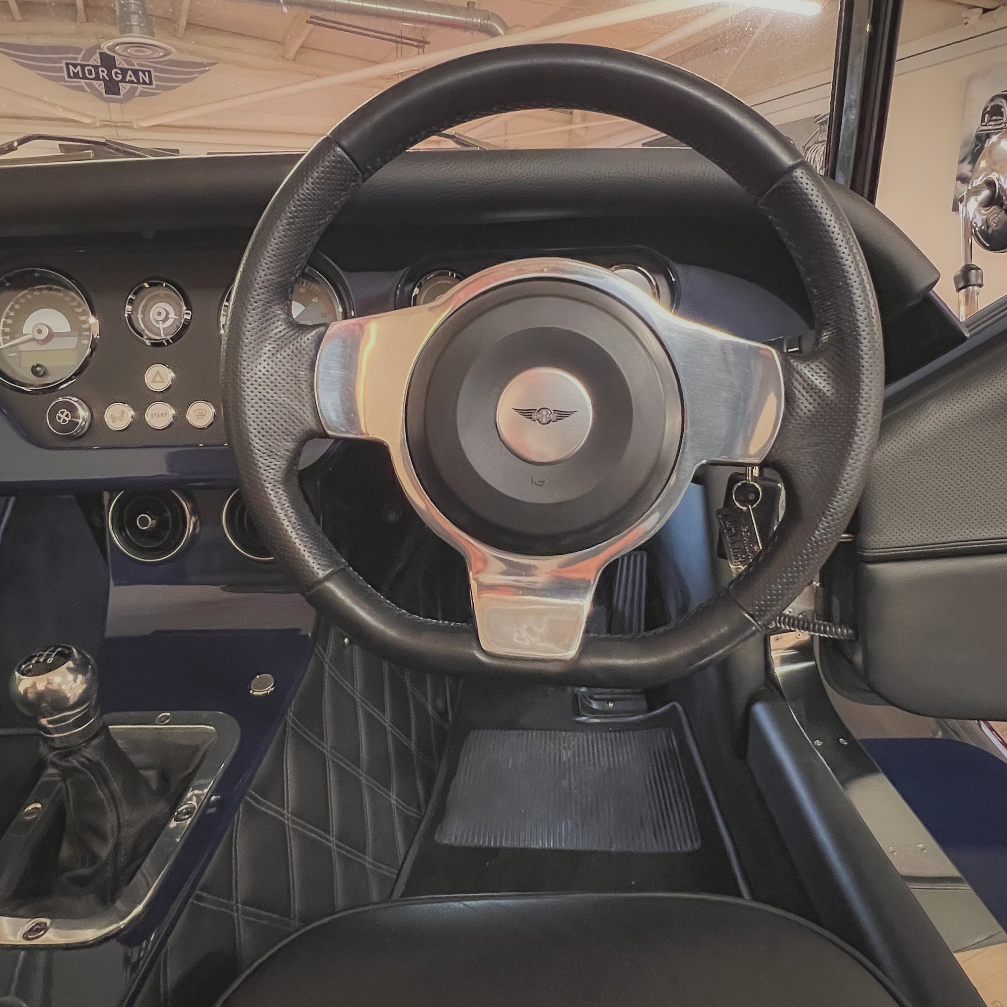 Morgan Plus Four - Sports Blue