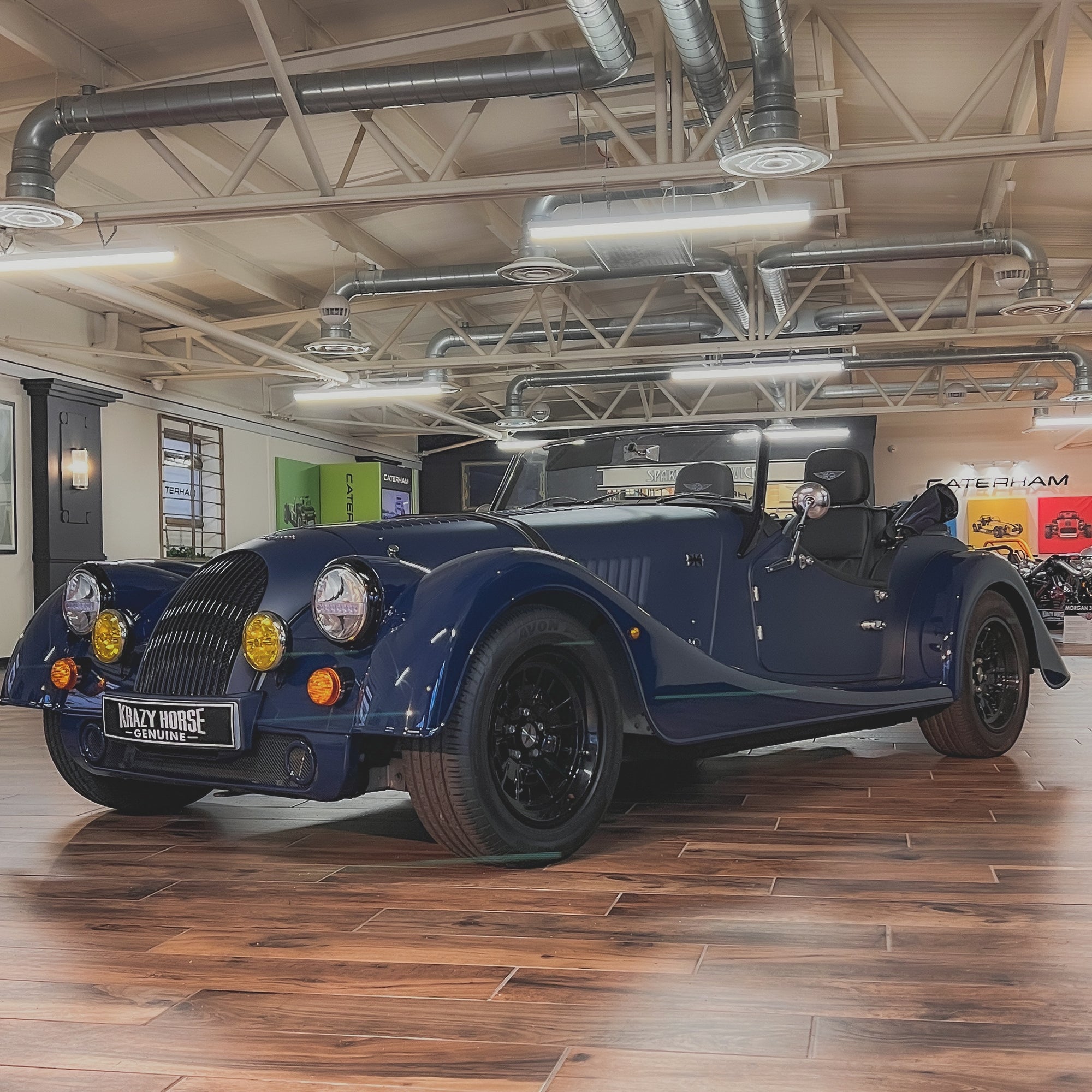 Morgan Plus Four - Sports Blue