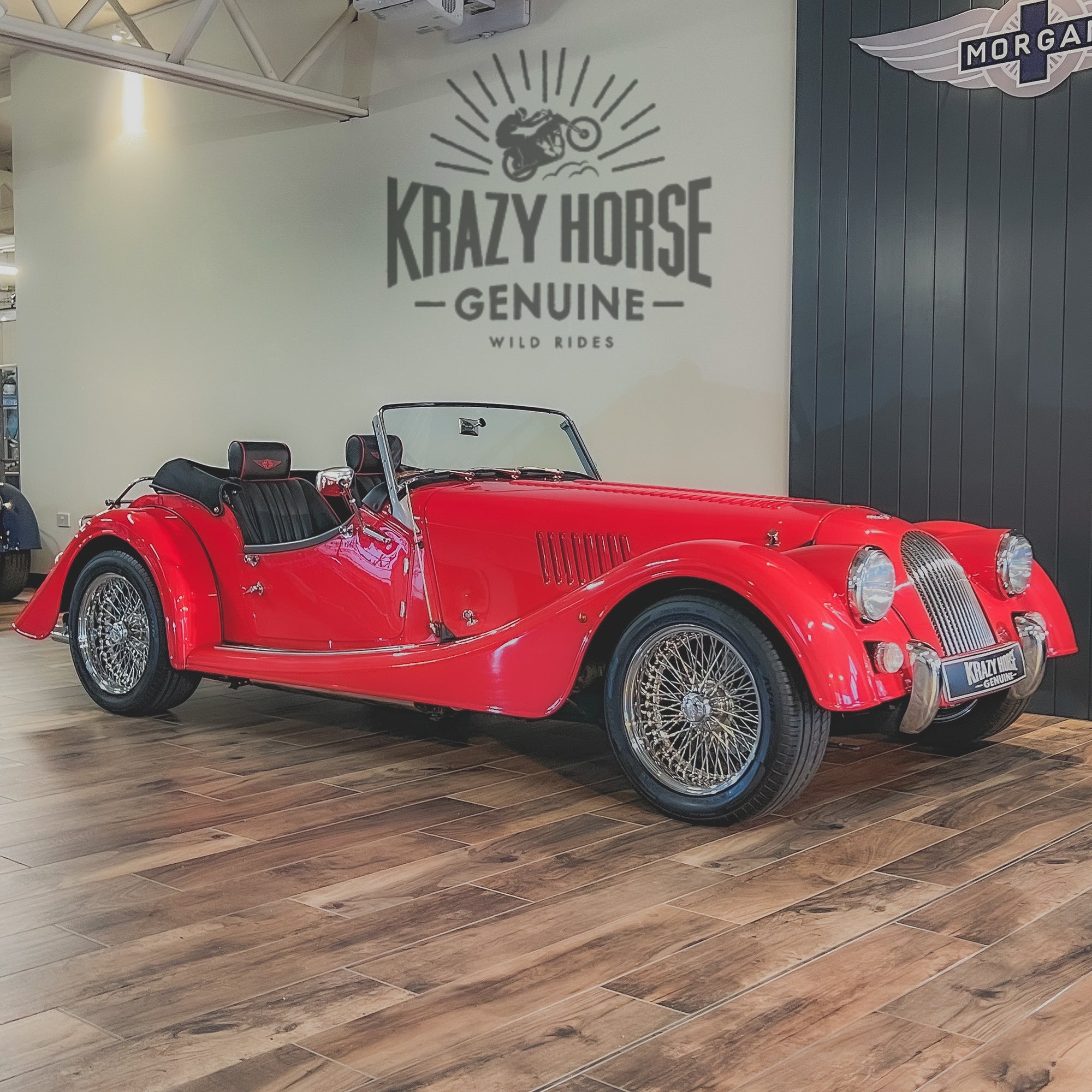 SOLD - Morgan Roadster 3.7 V6 280 Bhp - Morgan Sport Red