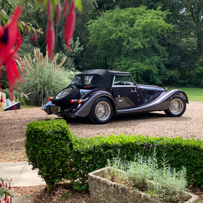 SOLD - Morgan Plus Four - Metallic Morgan Regal Grey