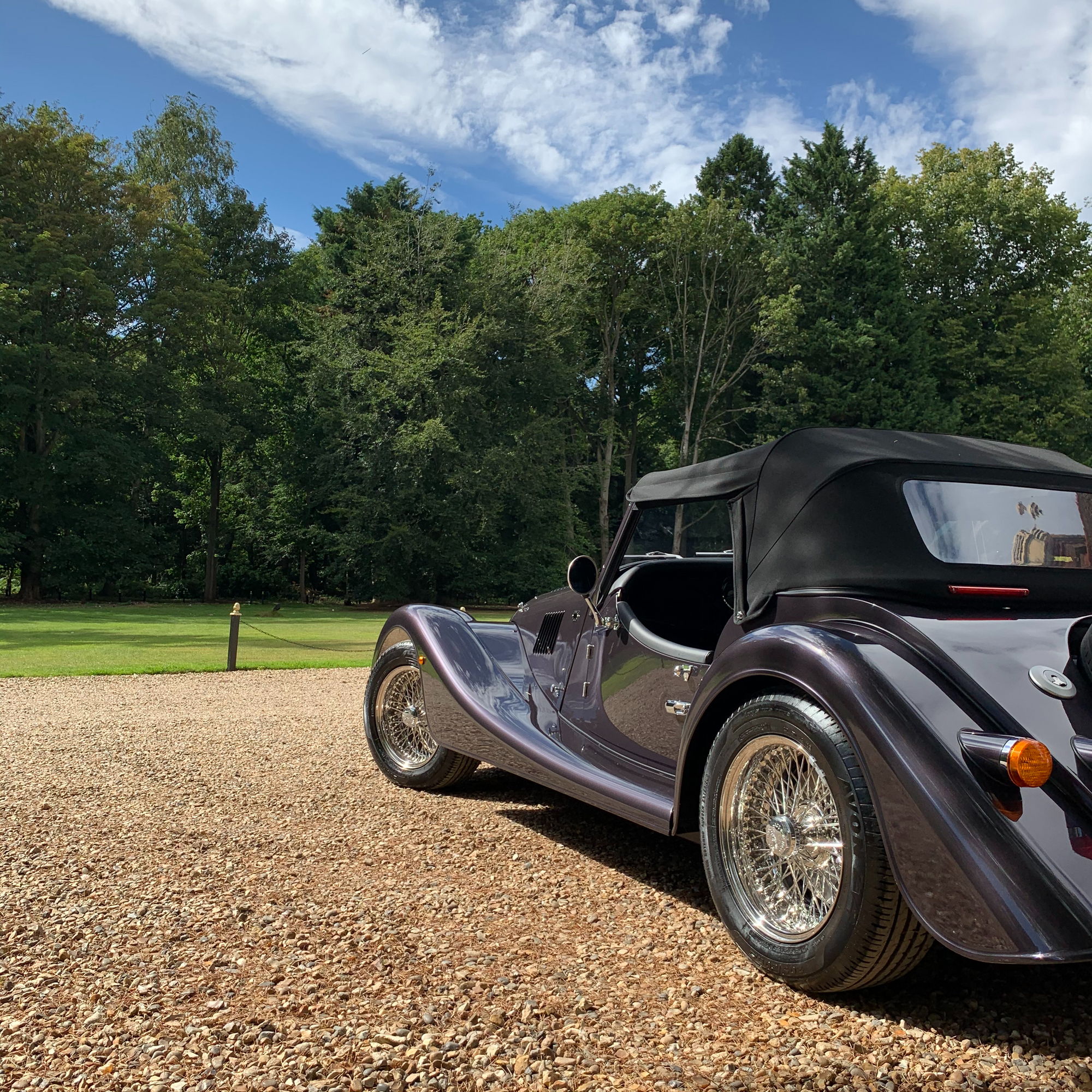 Morgan Plus Four - Metallic Morgan Regal Grey
