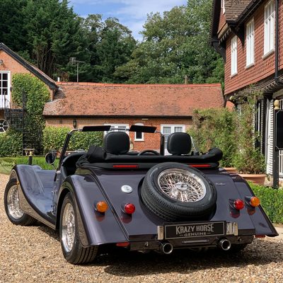 Morgan Plus Four - Metallic Morgan Regal Grey