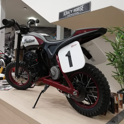 Indian eFTR Mini - INDIAN MOTORCYCLE RED/CARBON