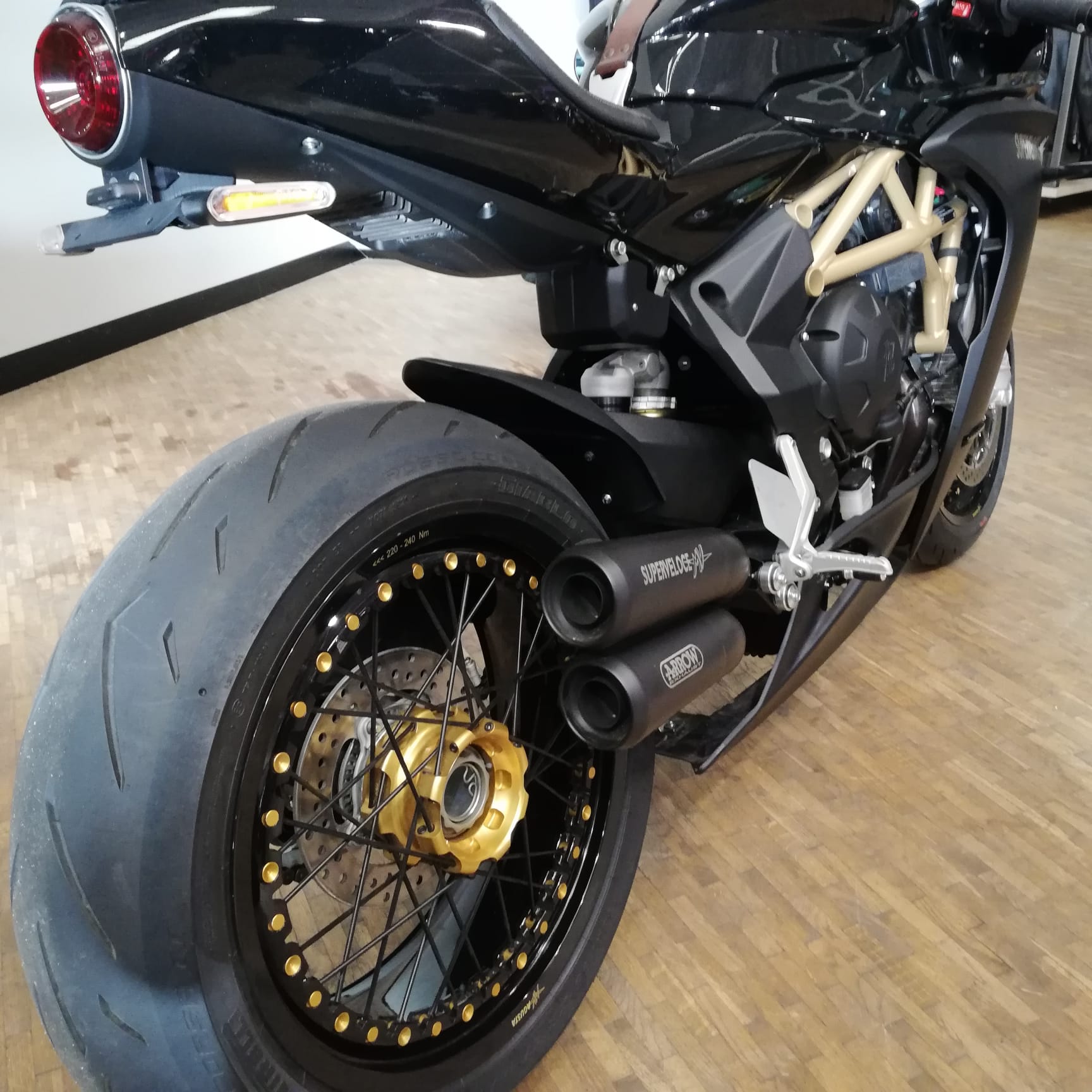MV Agusta Superveloce - Black and Gold - PreLoved
