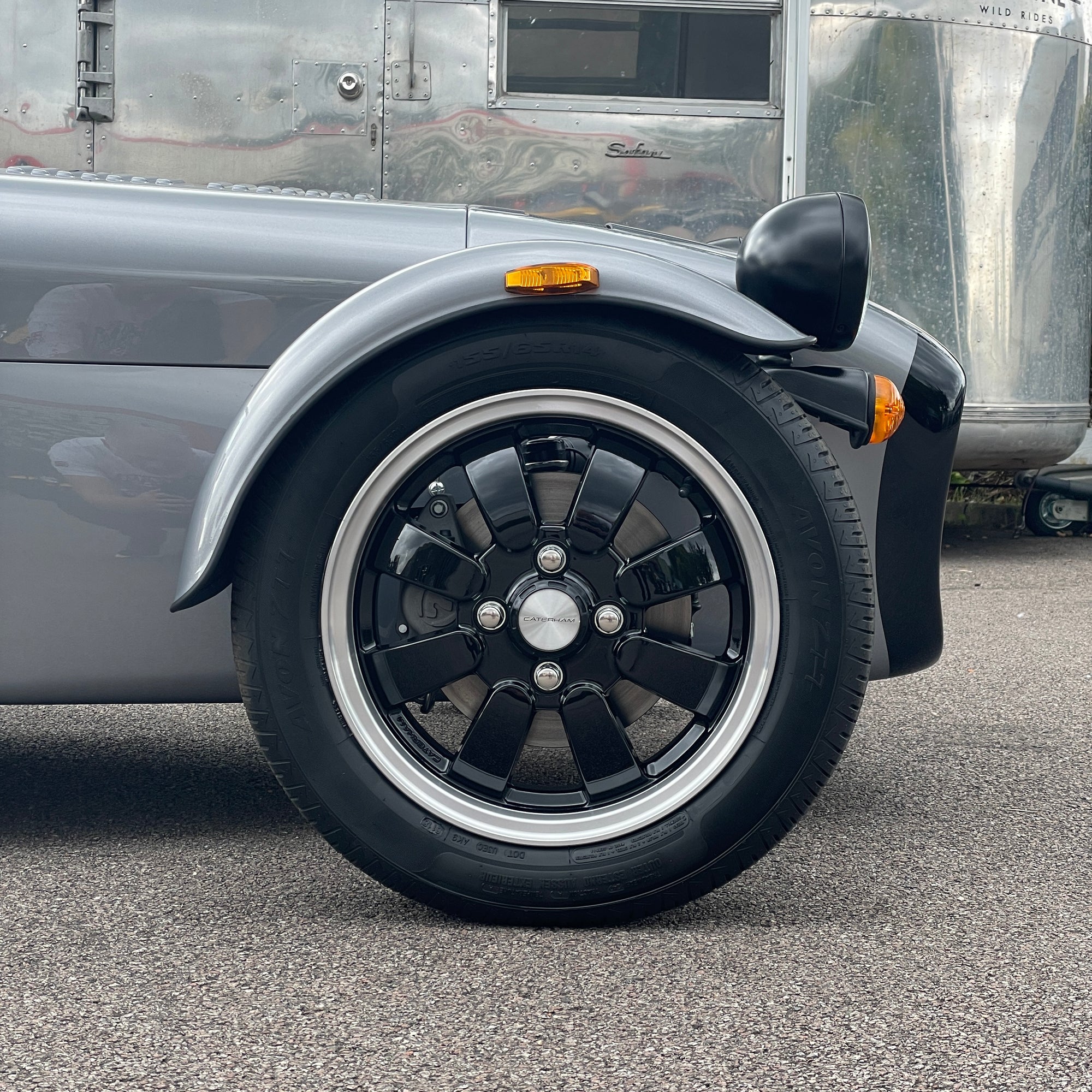CATERHAM 170R - DARK SILVER WITH BLACK
