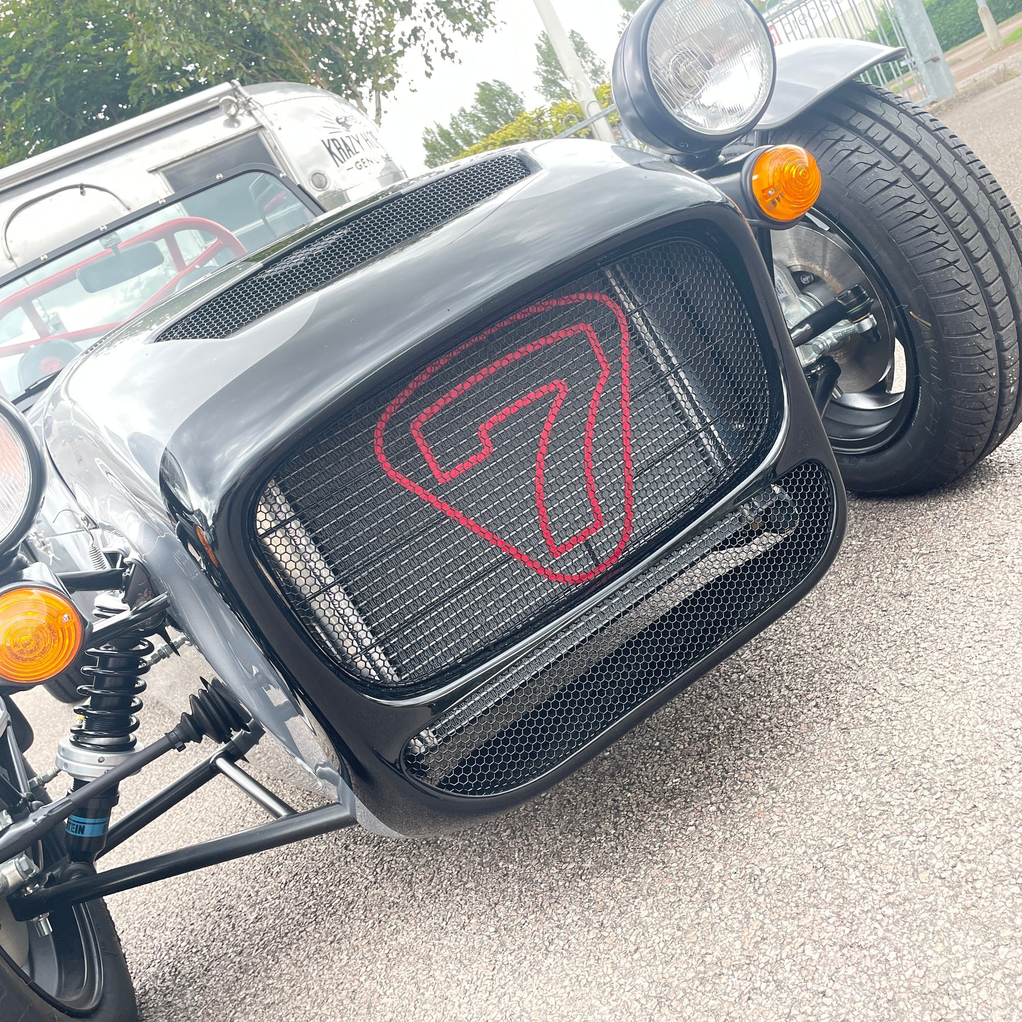 CATERHAM 170R - DARK SILVER WITH BLACK