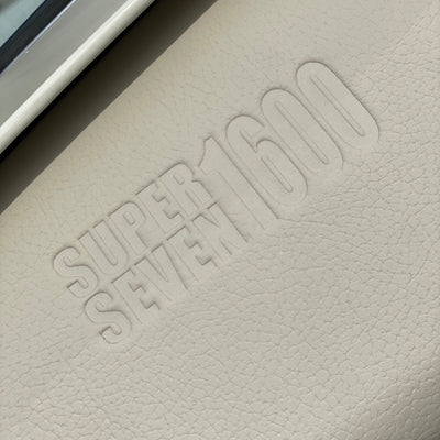 CATERHAM SUPER SEVEN 1600 LARGE CHASSIS - OXFORD WHITE & BALLISTIC ORANGE WITH BLACK LEATHER