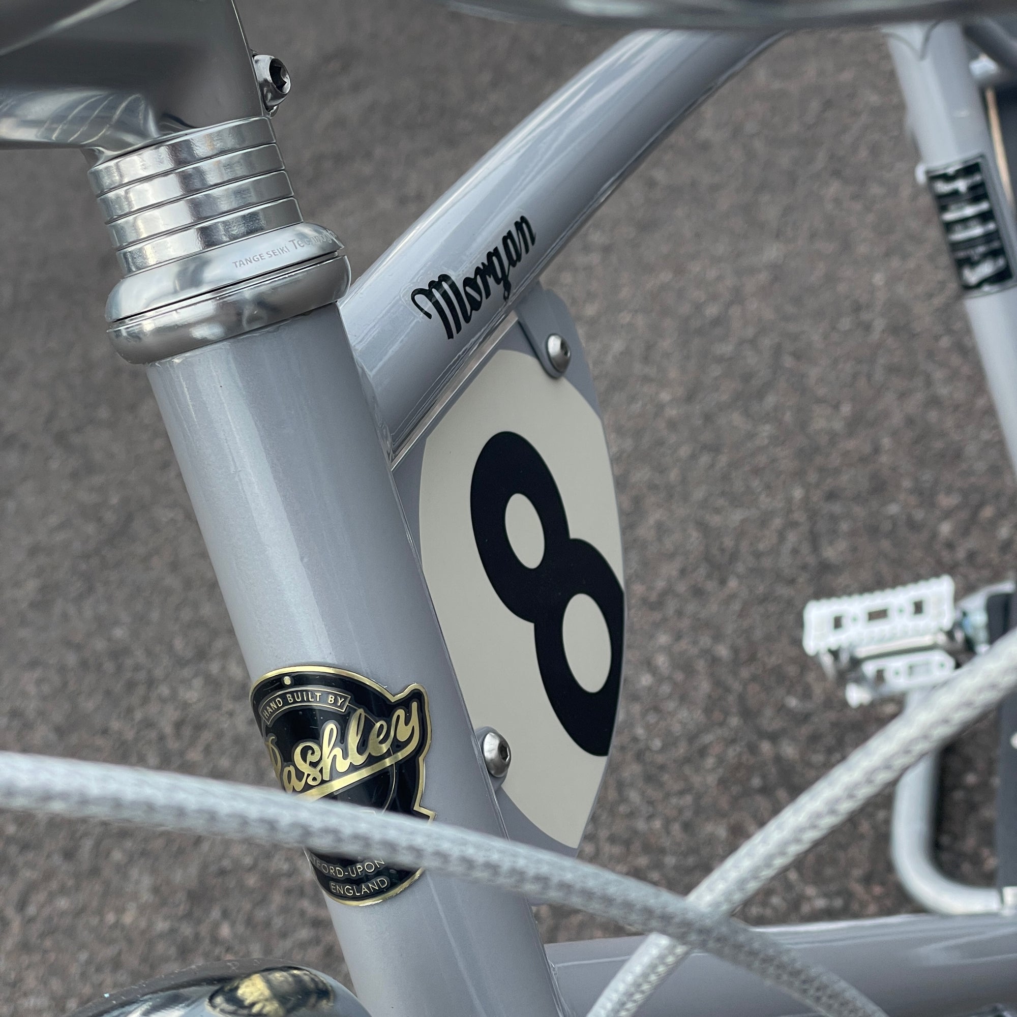 PASHLEY MORGAN 8 - LIGHT PEARL GREY