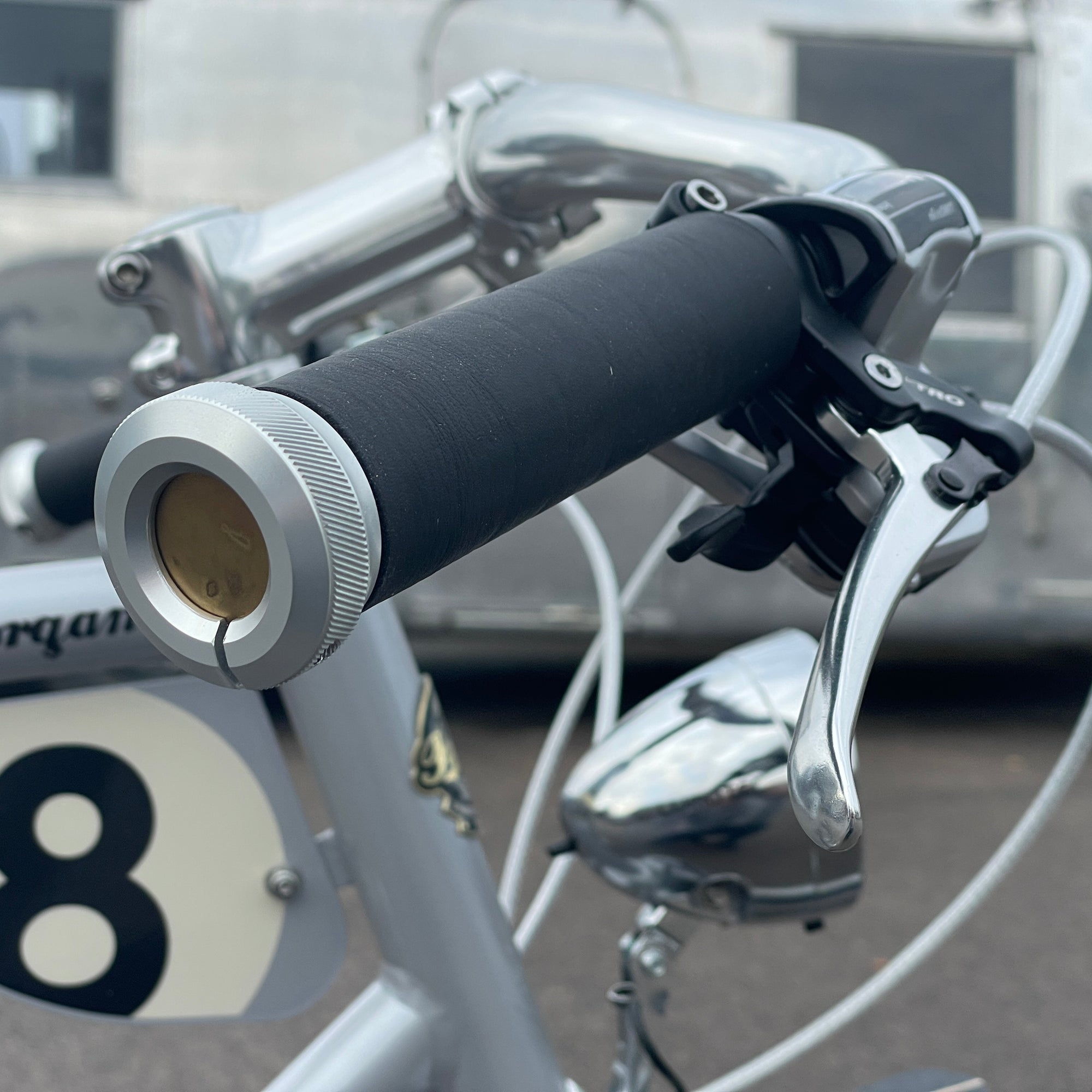PASHLEY MORGAN 8 - LIGHT PEARL GREY