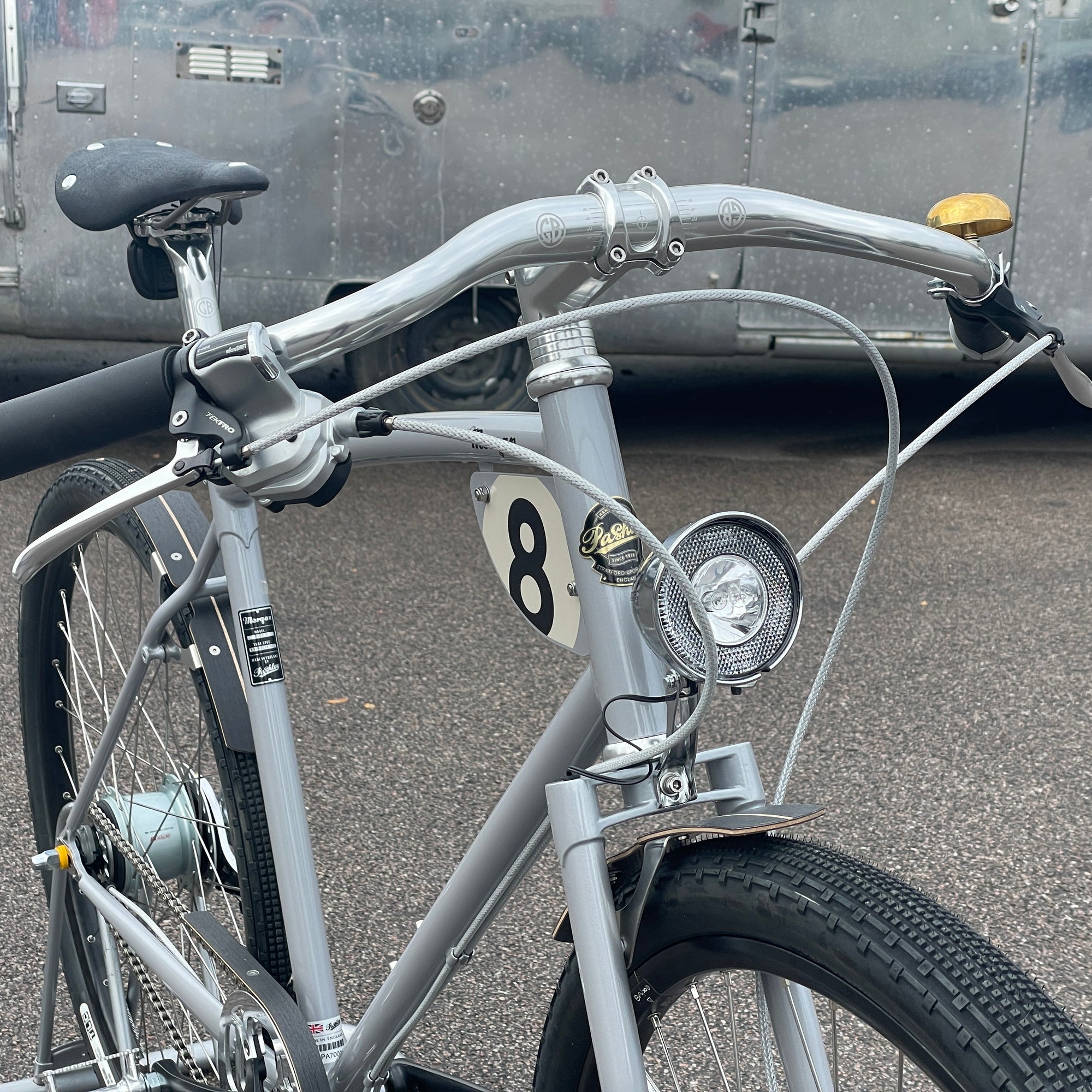 PASHLEY MORGAN 8 - LIGHT PEARL GREY