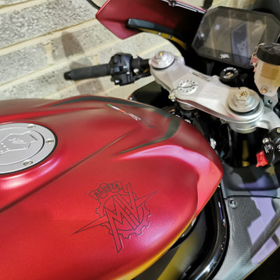 MV Agusta F3 800 RR - Matt Fire Red over Matt Dark Grey