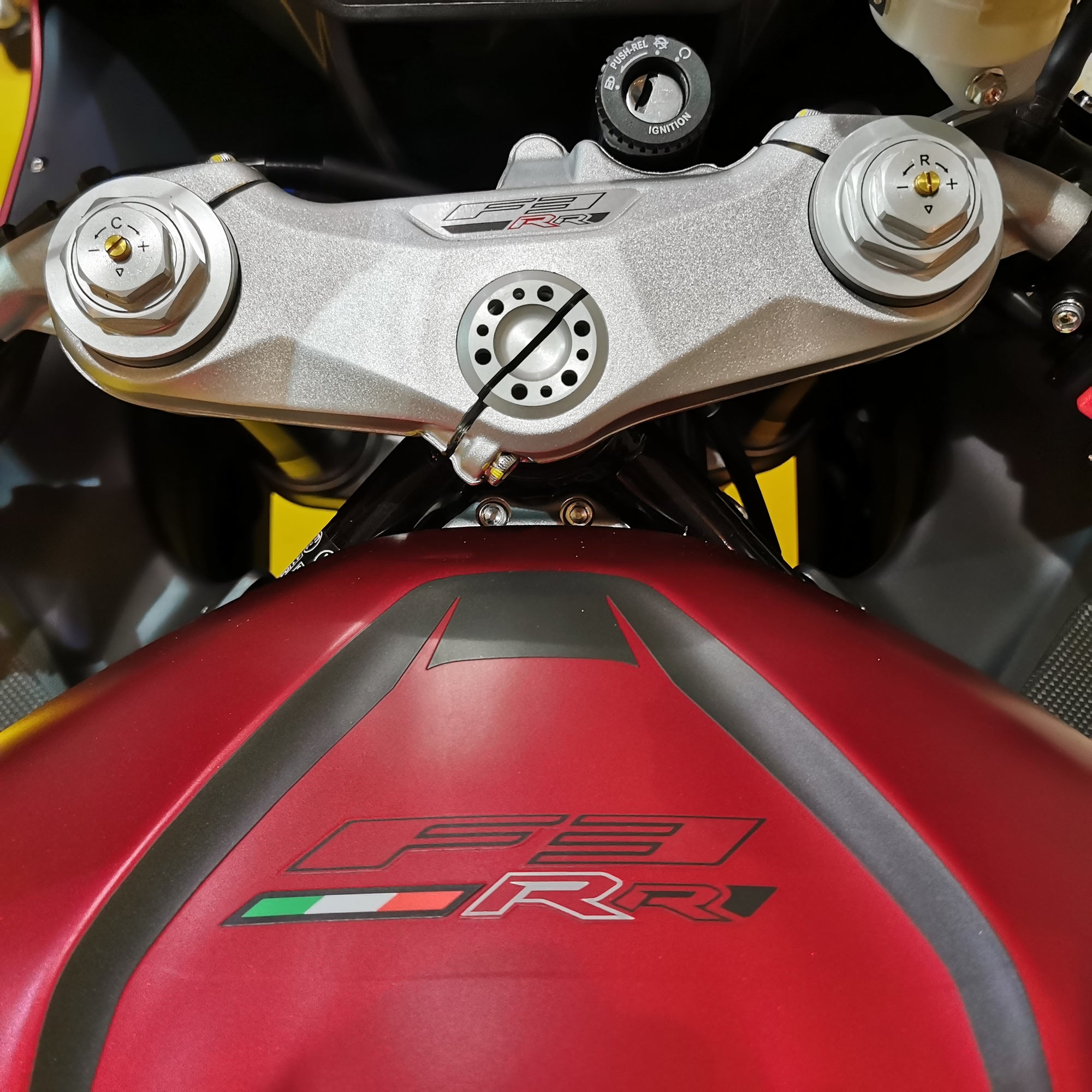 MV Agusta F3 800 RR - Matt Fire Red over Matt Dark Grey