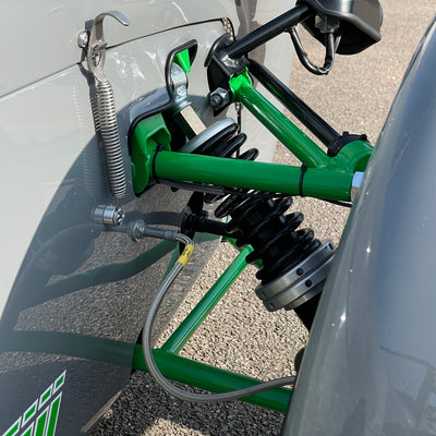 CATERHAM SEVEN 420R LARGE CHASSIS - NARDO GREY WITH BLACK