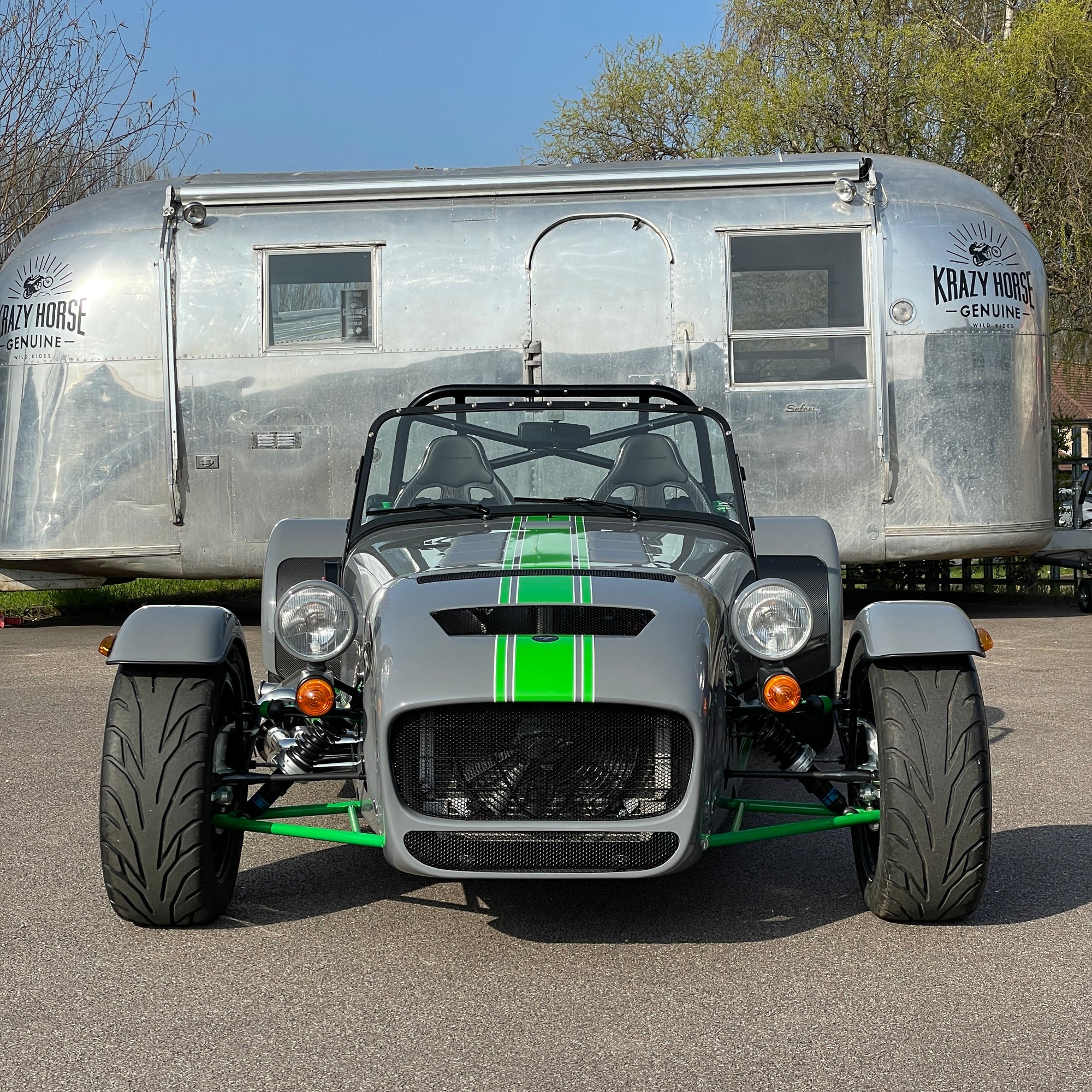 CATERHAM SEVEN 420R LARGE CHASSIS - NARDO GREY WITH BLACK