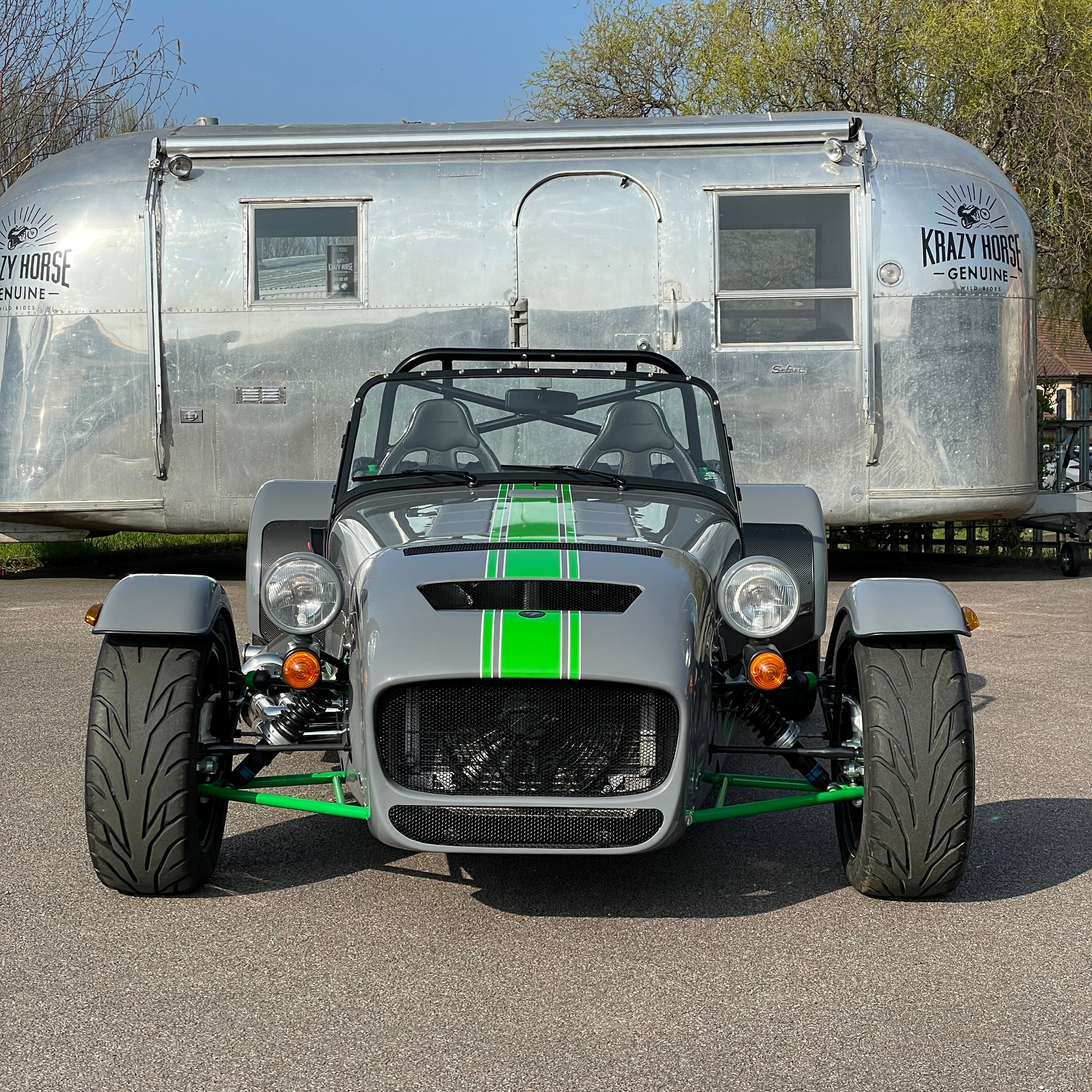 CATERHAM SEVEN 420R LARGE CHASSIS - NARDO GREY WITH BLACK