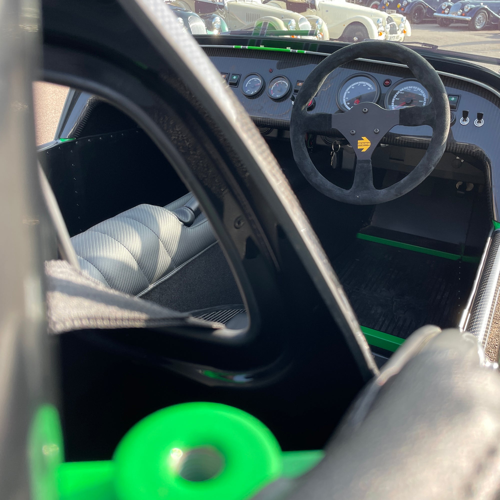 CATERHAM SEVEN 420R LARGE CHASSIS - NARDO GREY WITH BLACK