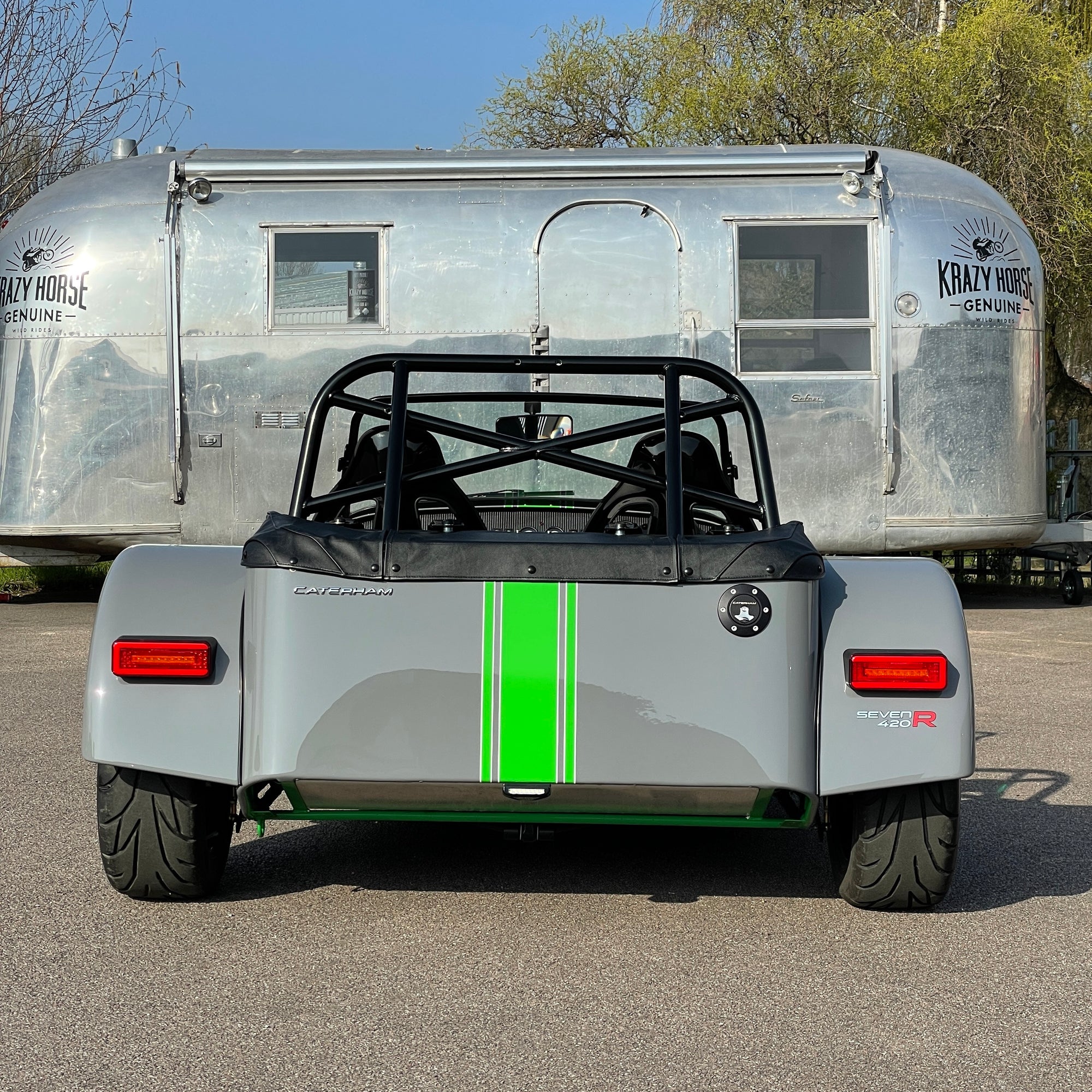 CATERHAM SEVEN 420R LARGE CHASSIS - NARDO GREY WITH BLACK