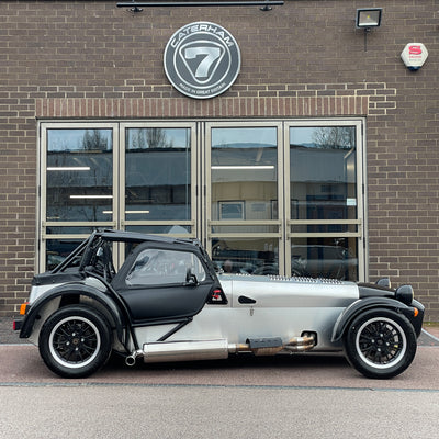 2021 CATERHAM ACADEMY / CURRENTLY IN ROADSPORT SPEC - BARE ALUMINIUM BODY WITH BLACK WINGS AND NOSECONE