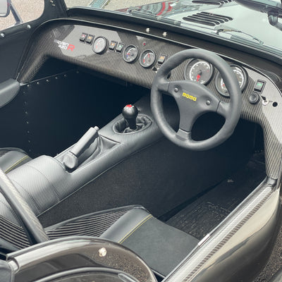 BRAND NEW UNREGISTERED CATERHAM SEVEN 420R - GRAVITY BLACK WITH BLACK