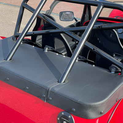 SOLD - BRAND NEW UNREGISTERED CATERHAM SEVEN 420R - EXOCET RED WITH BLACK