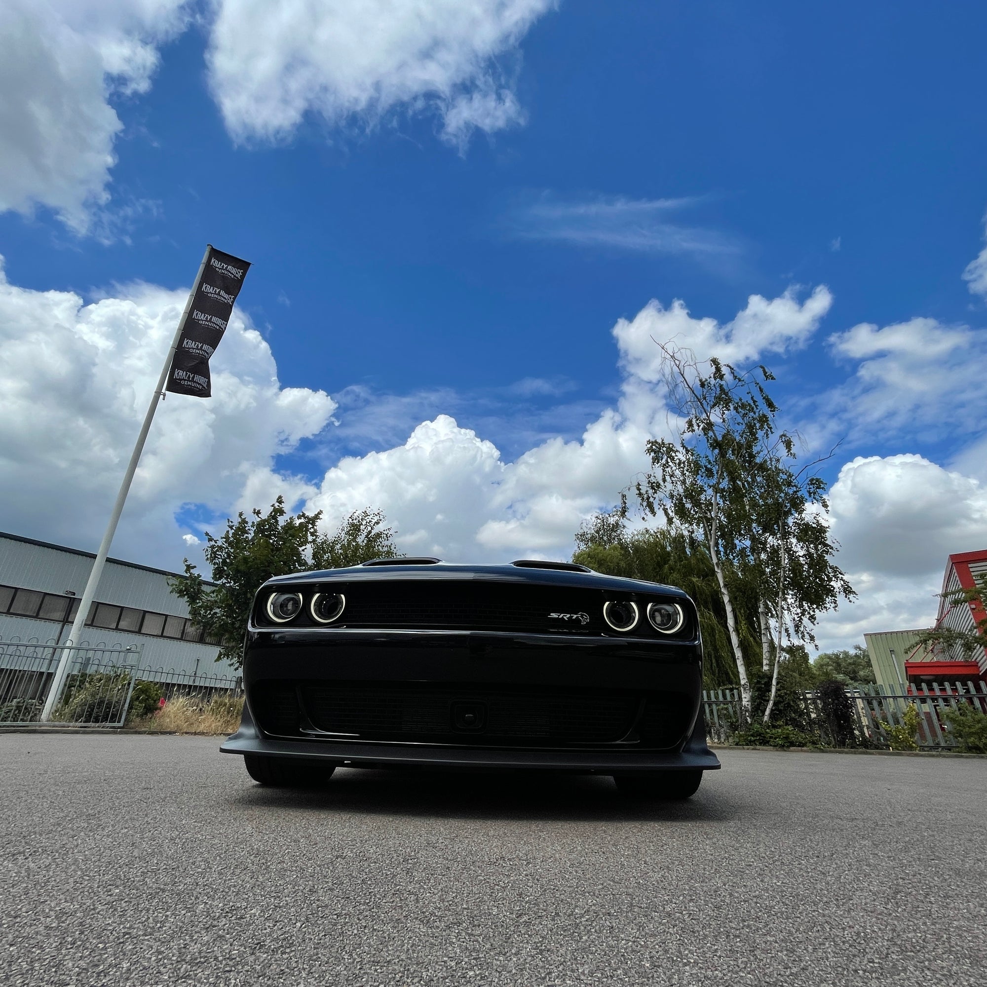 DODGE SRT HELLCAT WIDEBODY - PITCH BLACK WITH BLACK