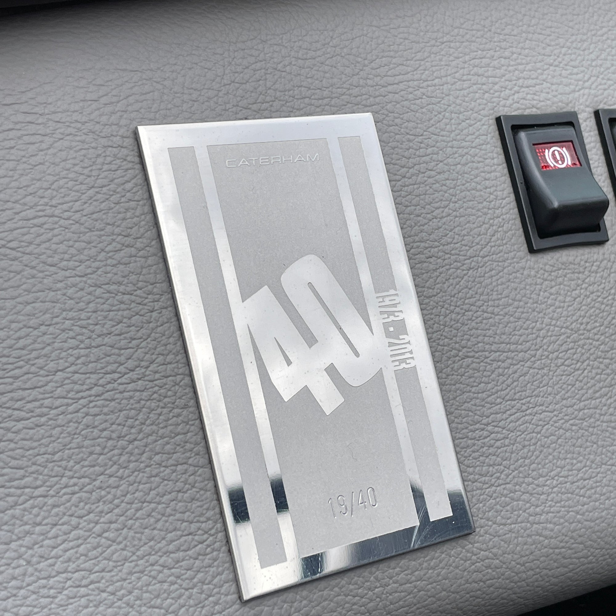 CATERHAM SEVEN ROADSPORT SV 125 40TH ANNIVERSARY EDITION LARGE CHASSIS