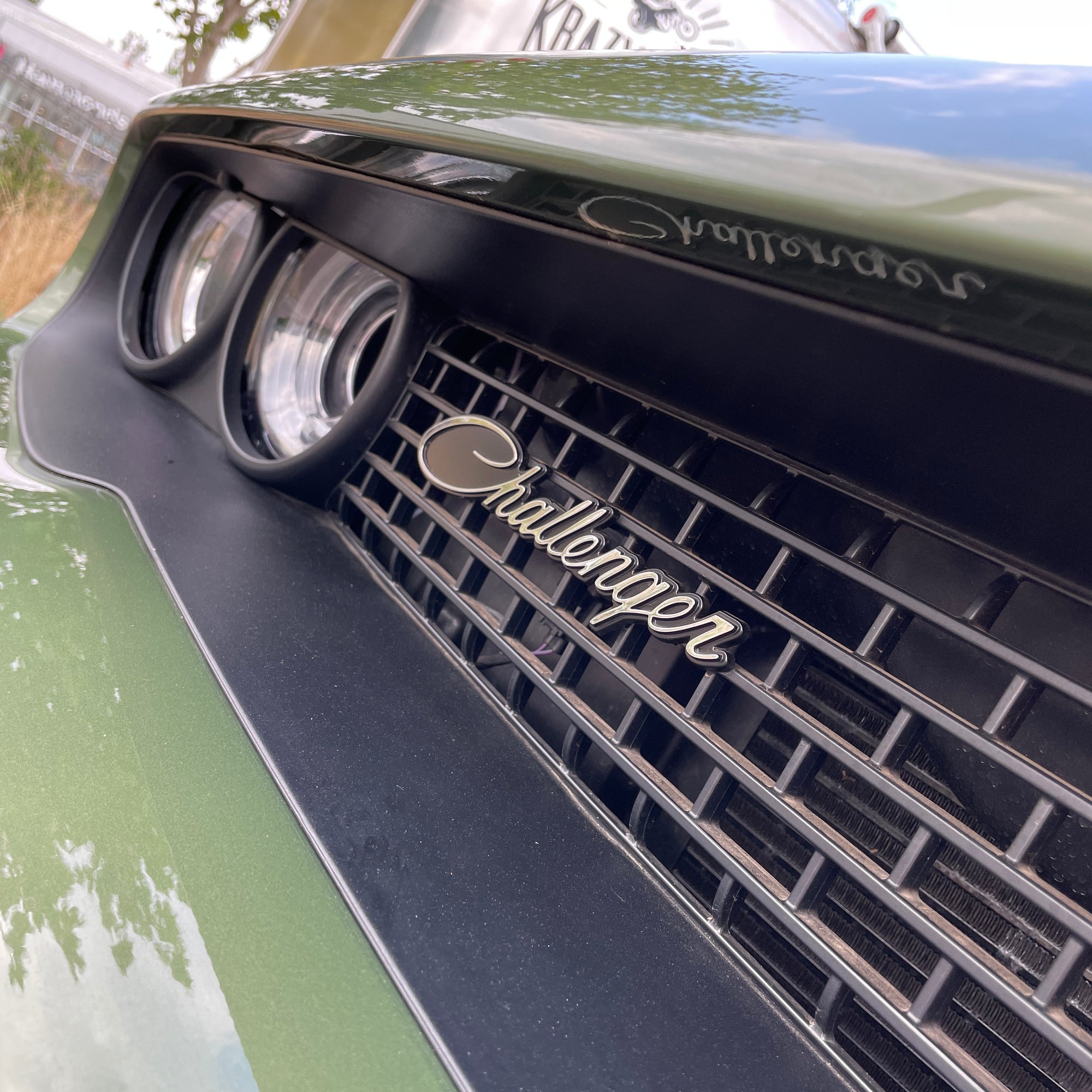 DODGE R/T SCAT PACK - F8 GREEN WITH BLACK