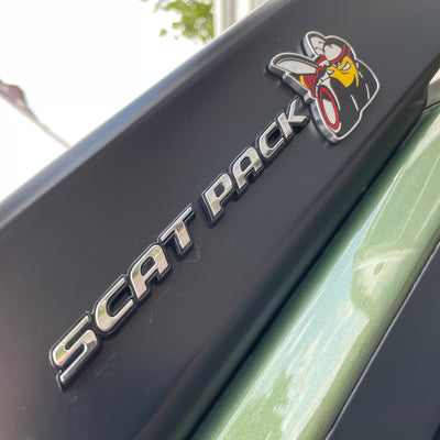 DODGE R/T SCAT PACK - F8 GREEN WITH BLACK