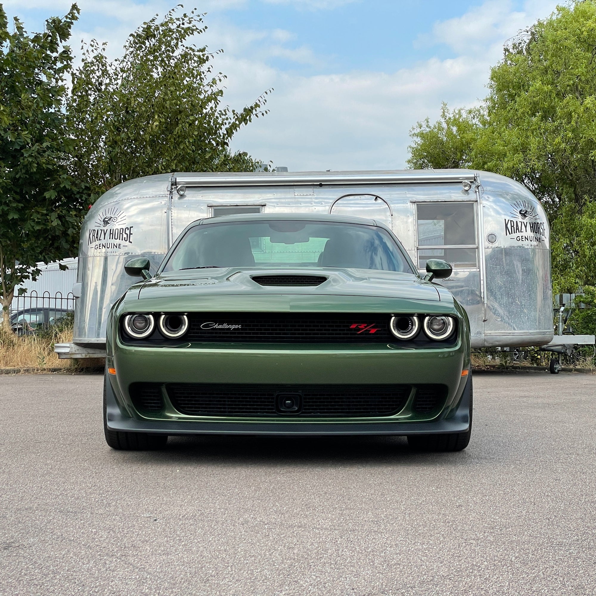 DODGE R/T SCAT PACK - F8 GREEN WITH BLACK