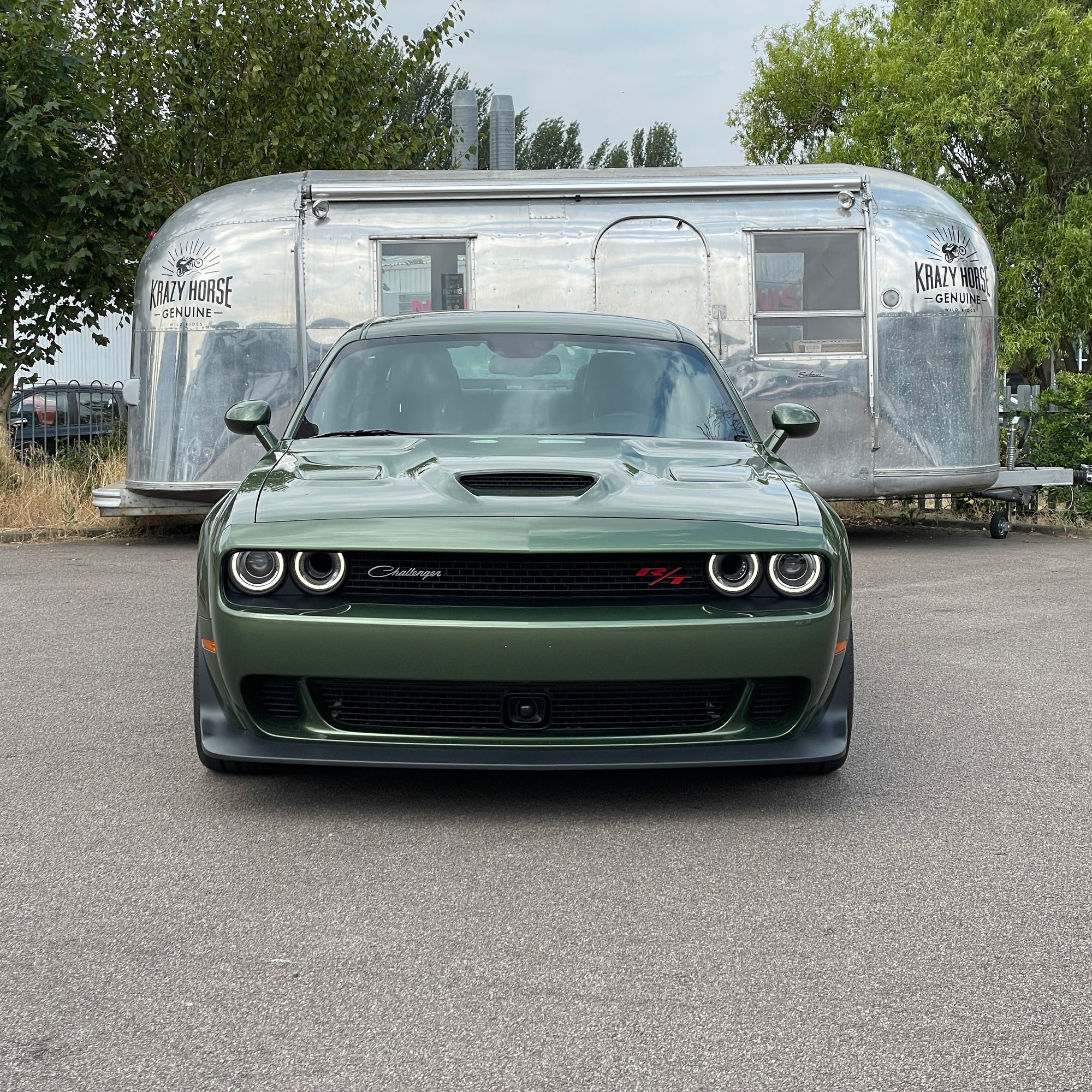 DODGE R/T SCAT PACK - F8 GREEN WITH BLACK