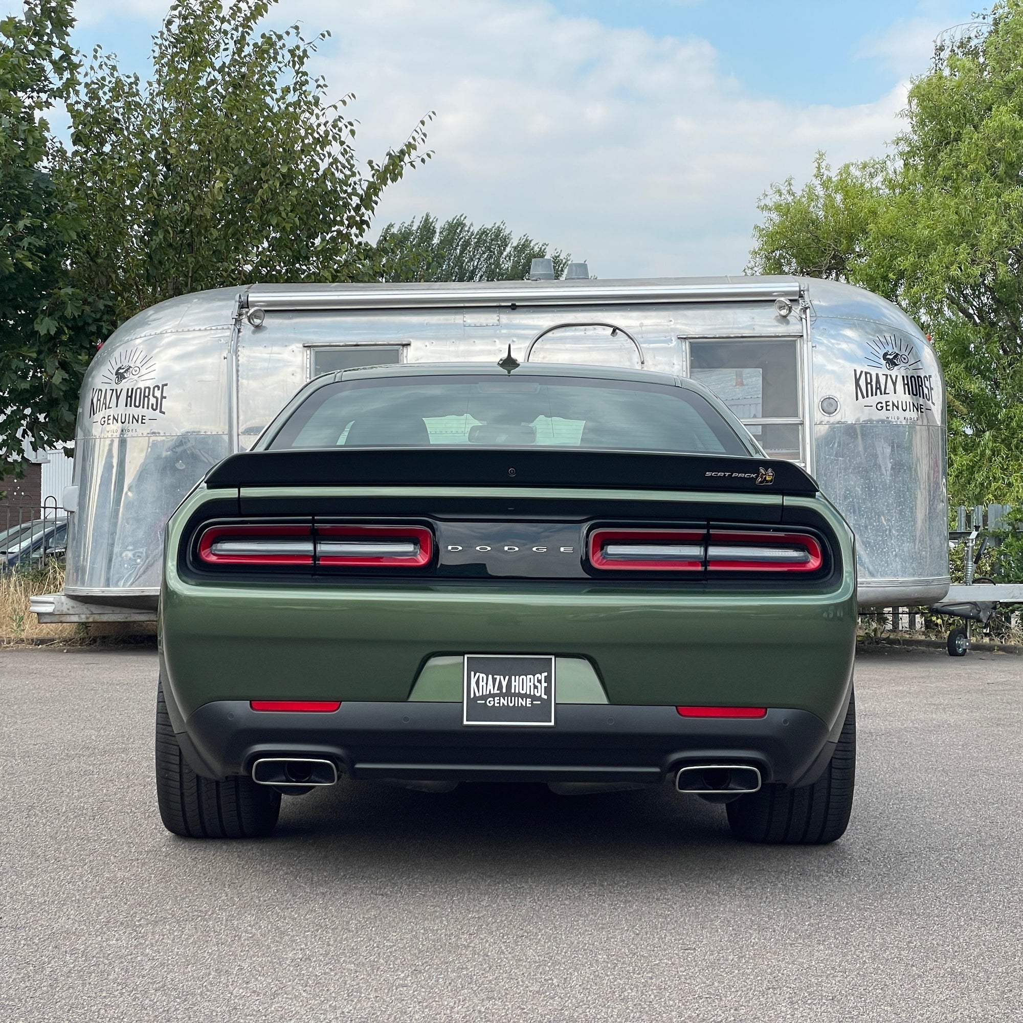 DODGE R/T SCAT PACK - F8 GREEN WITH BLACK