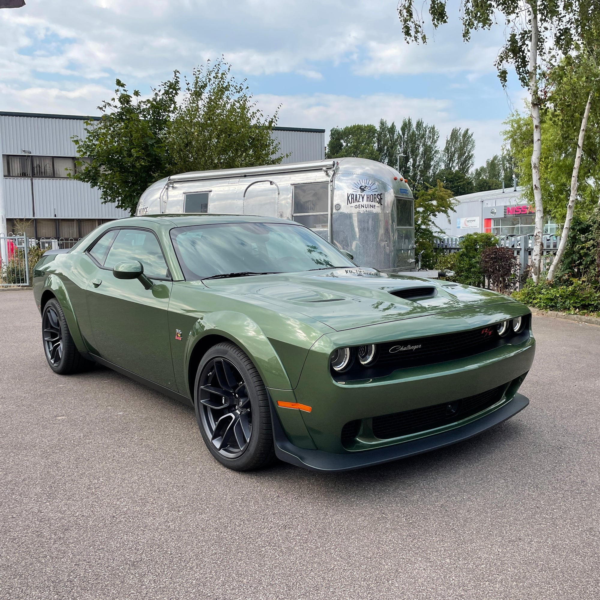 DODGE R/T SCAT PACK - F8 GREEN WITH BLACK