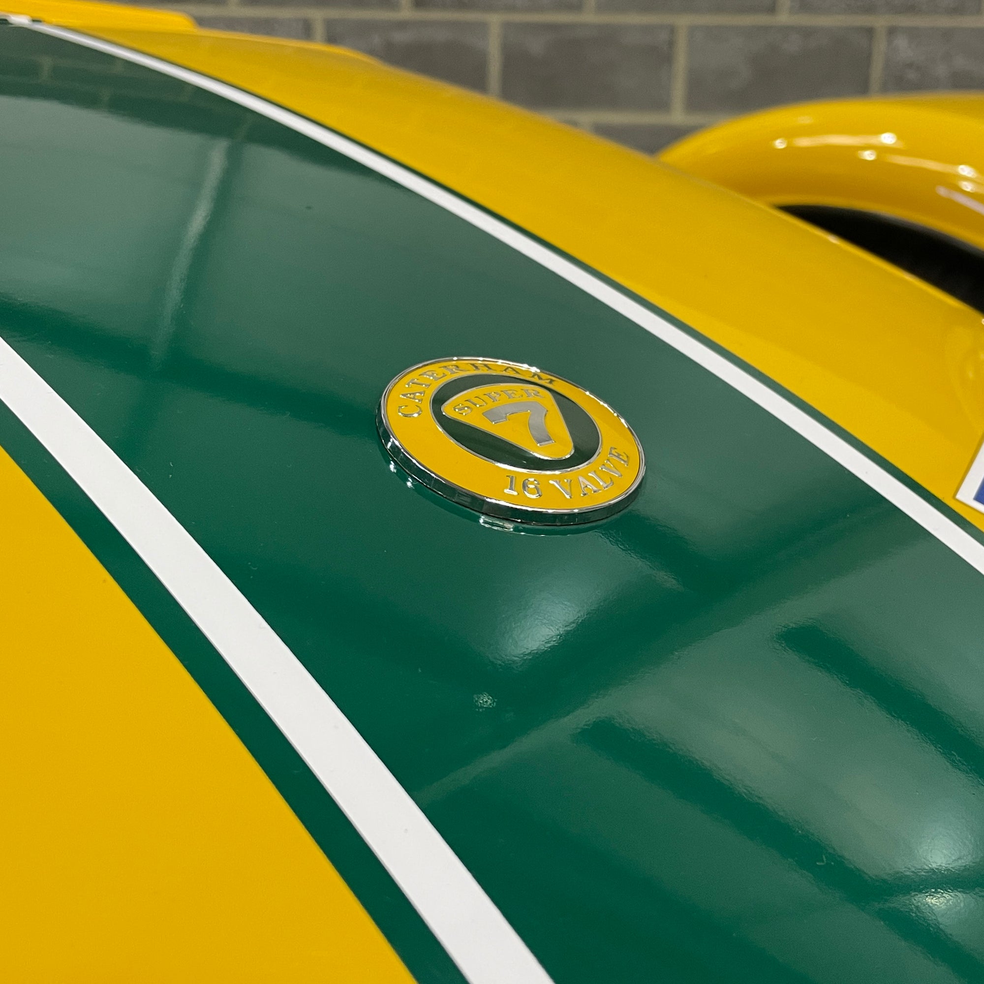 CATERHAM SEVEN ROADSPORT 125 STANDARD CHASSIS - YELLOW WITH BLACK LEATHER