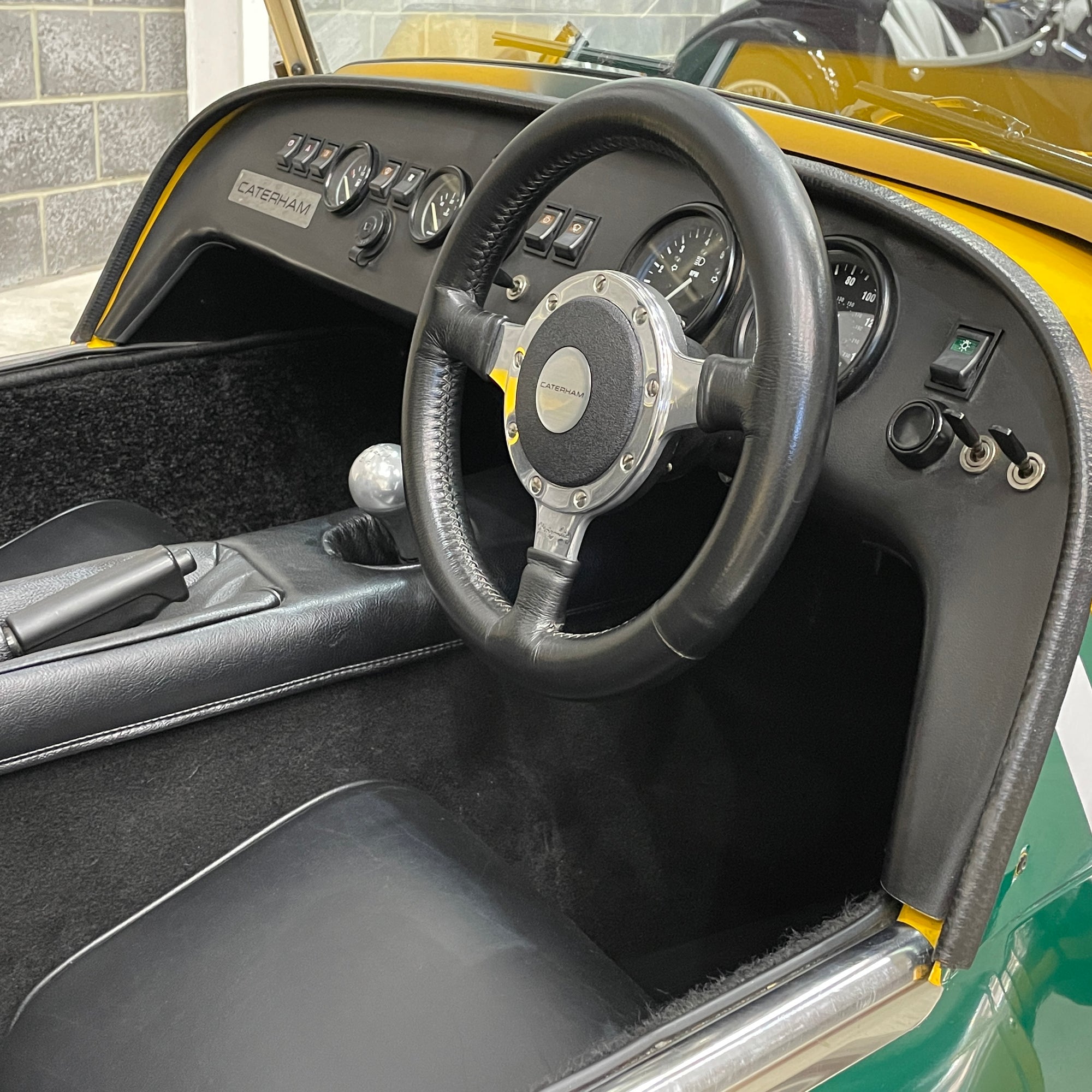 CATERHAM SEVEN ROADSPORT 125 STANDARD CHASSIS - YELLOW WITH BLACK LEATHER