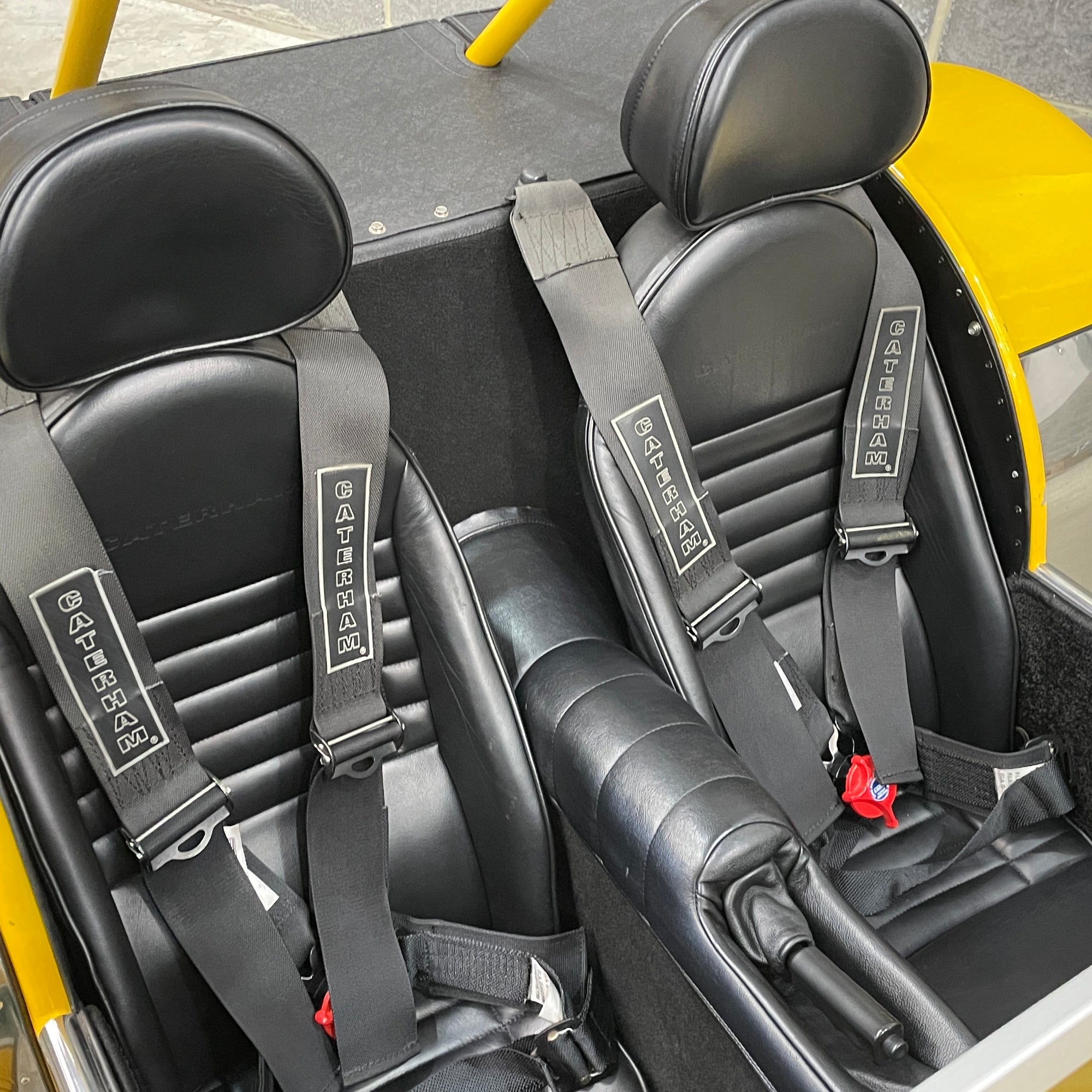 CATERHAM SEVEN ROADSPORT 125 STANDARD CHASSIS - YELLOW WITH BLACK LEATHER