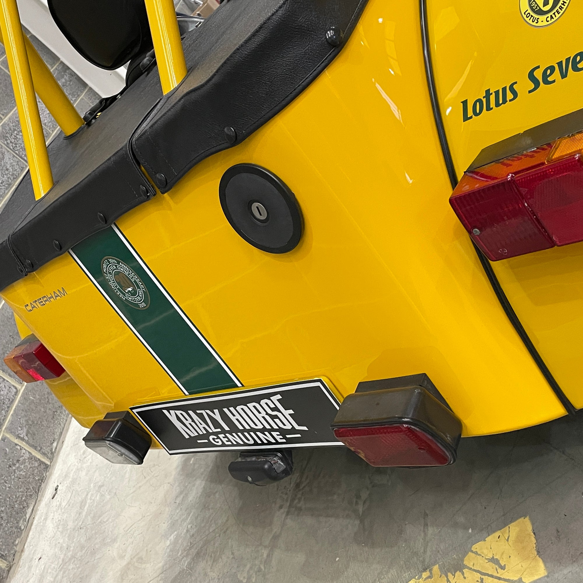 CATERHAM SEVEN ROADSPORT 125 STANDARD CHASSIS - YELLOW WITH BLACK LEATHER