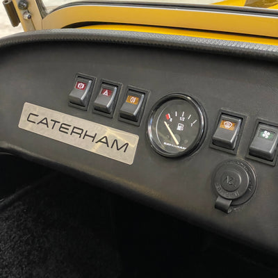 CATERHAM SEVEN ROADSPORT 125 STANDARD CHASSIS - YELLOW WITH BLACK LEATHER