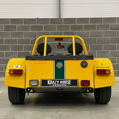 CATERHAM SEVEN ROADSPORT 125 STANDARD CHASSIS - YELLOW WITH BLACK LEATHER