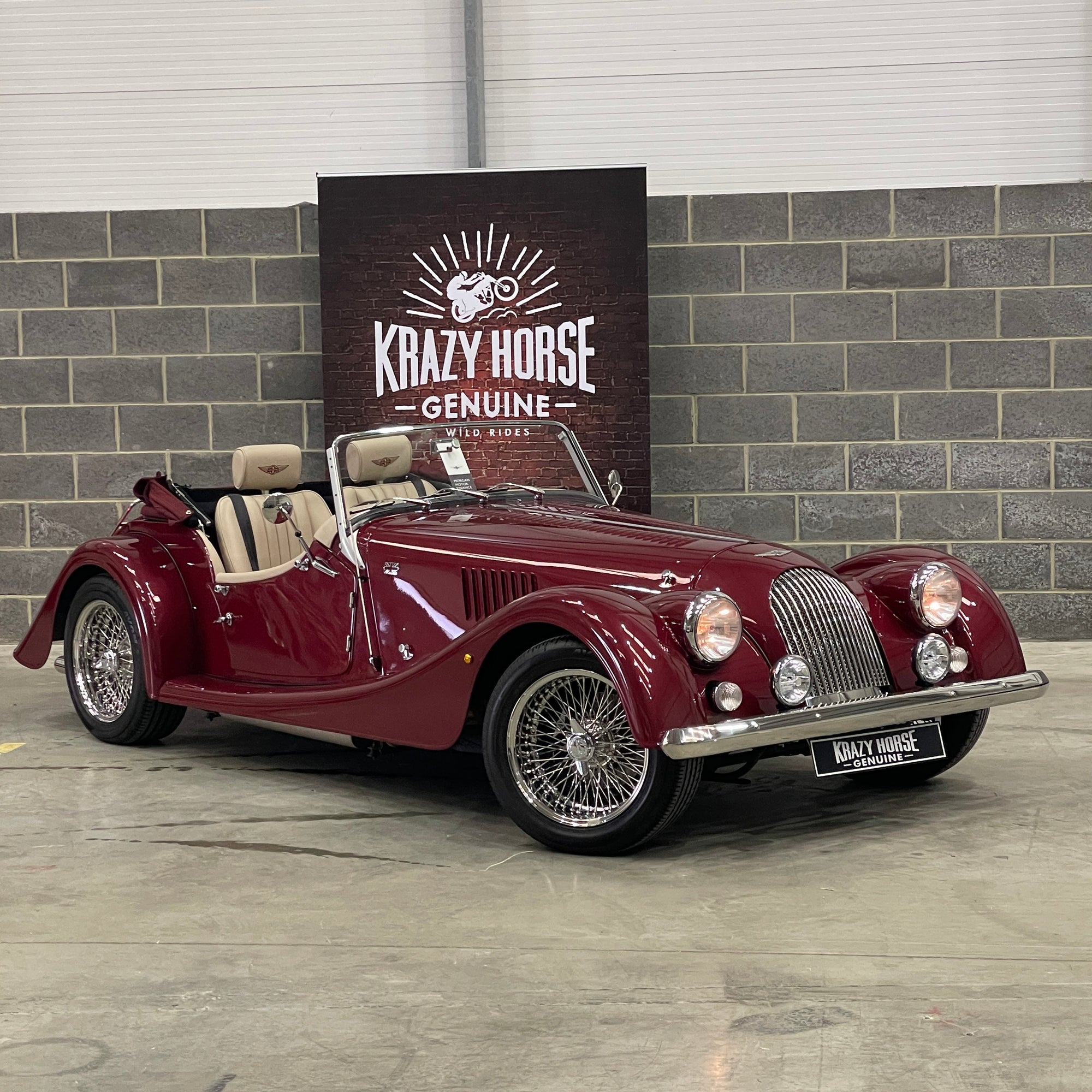 SOLD - Morgan Roadster 3.7 V6 280 BHP - Volcano Red