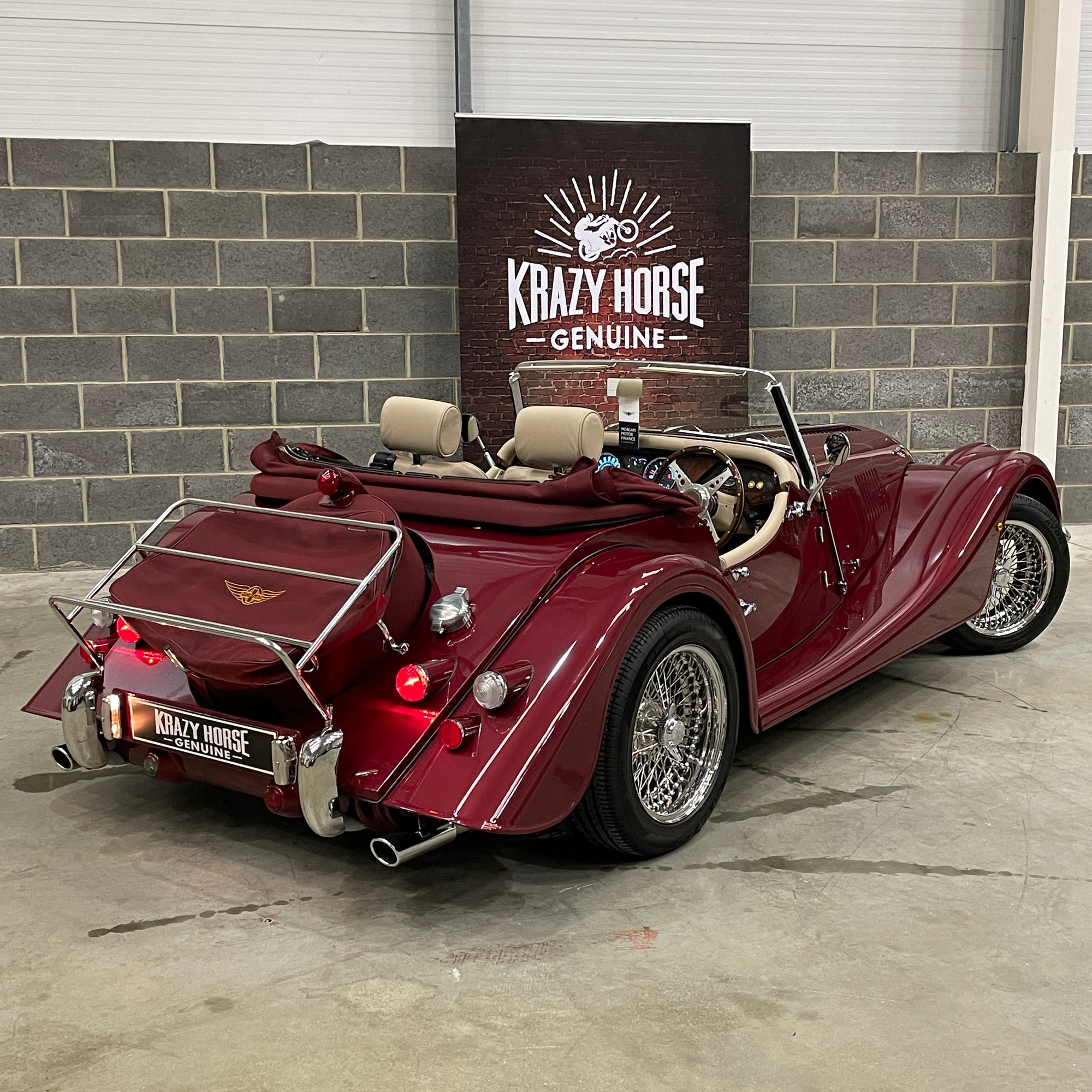 SOLD - Morgan Roadster 3.7 V6 280 BHP - Volcano Red