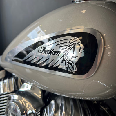 Indian Chieftain Limited - Silver Quarts Metallic
