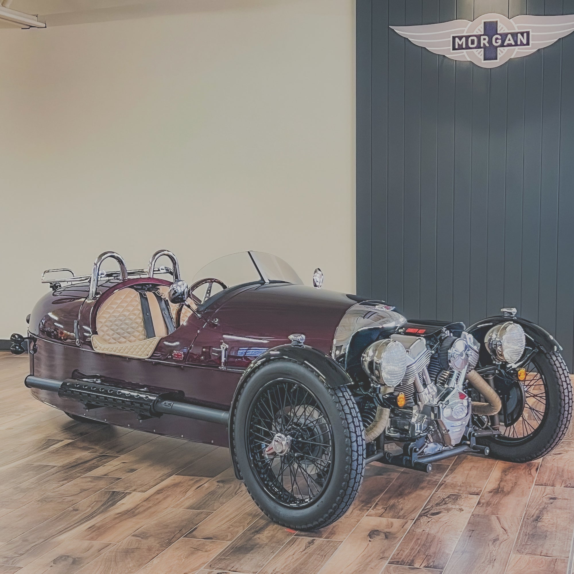 Morgan 3 Wheeler - English Damson