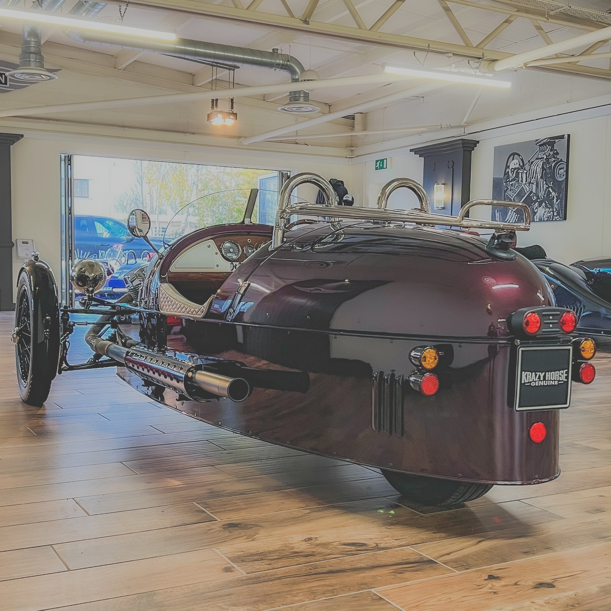 Morgan 3 Wheeler - English Damson