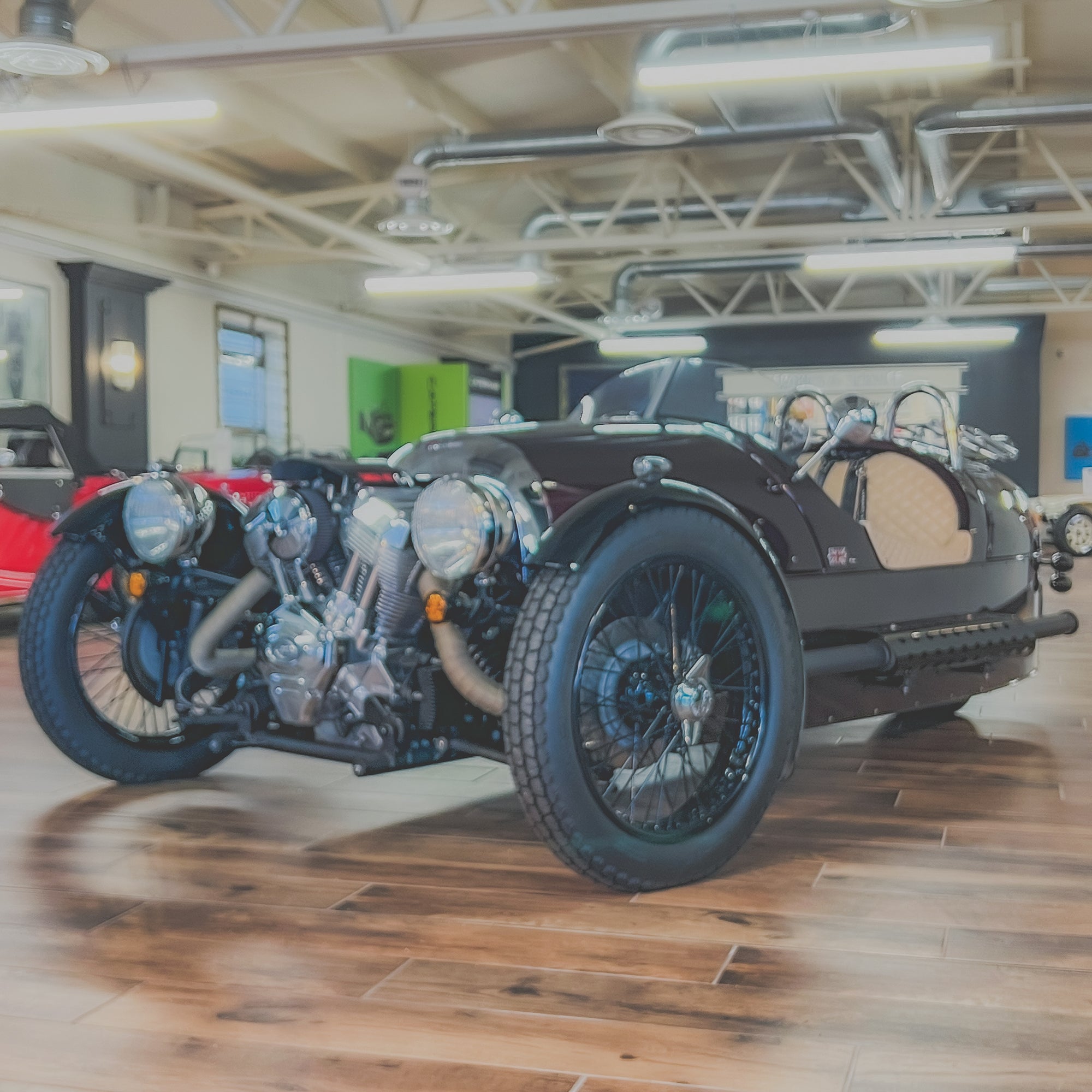 Morgan 3 Wheeler - English Damson