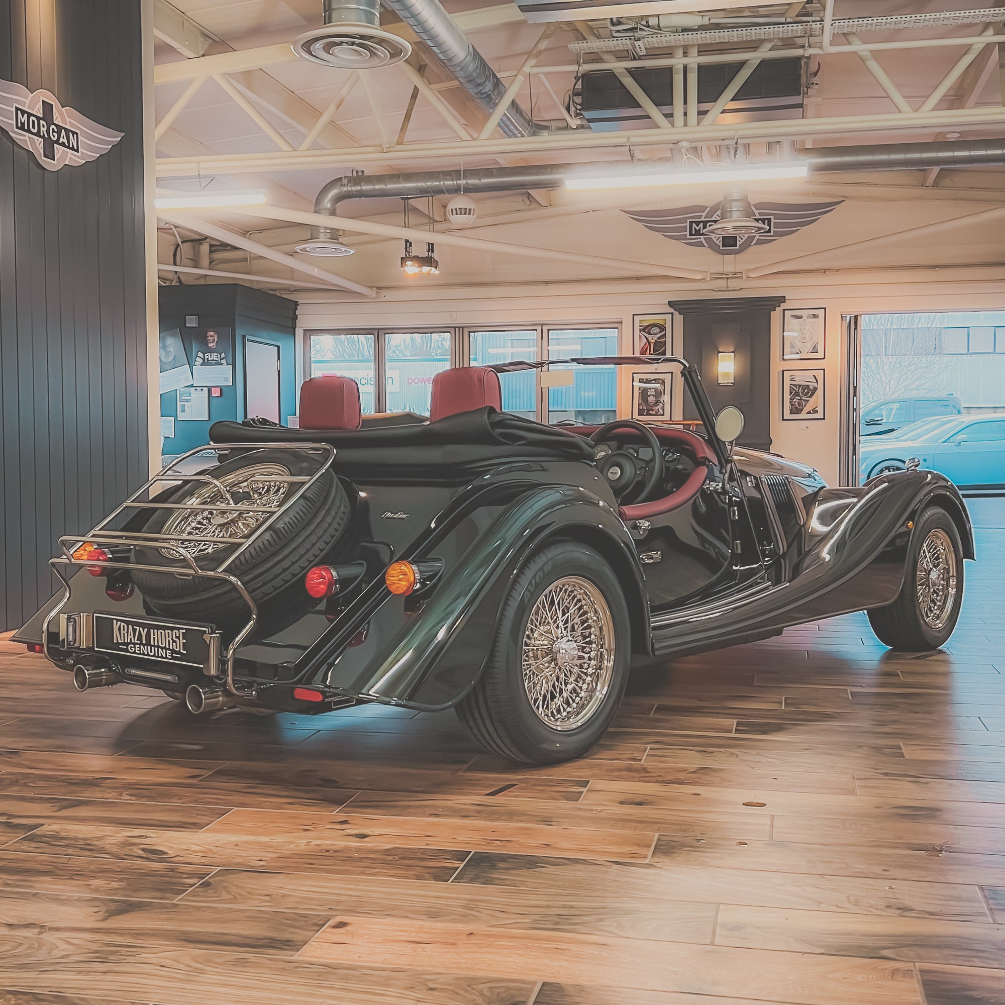 Morgan 23 Plus Four Auto - Midnight Emerald Green