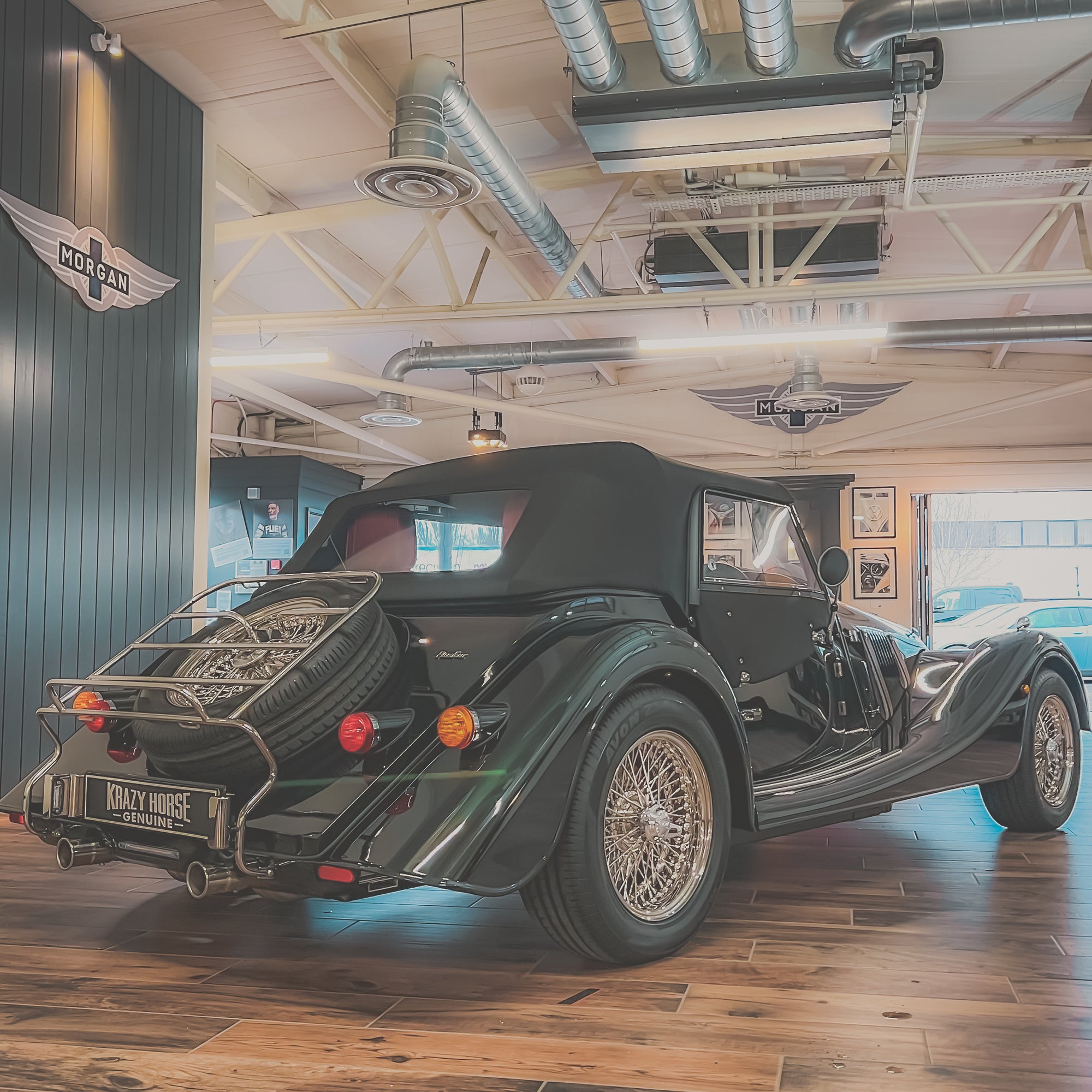 Morgan 23 Plus Four Auto - Midnight Emerald Green